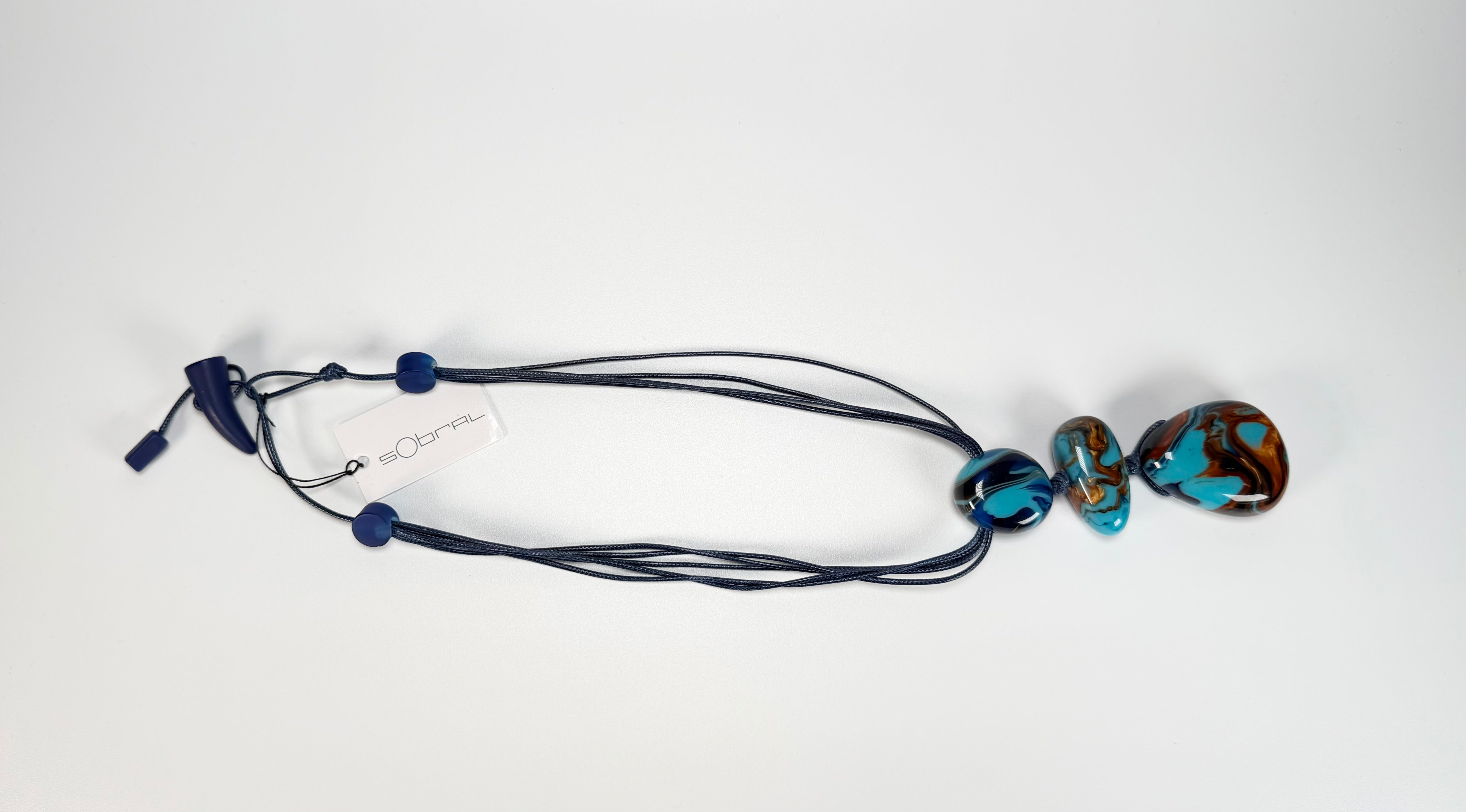 Sobral - Noite Estrelada "Arles" Resin Necklace ( 005548 )