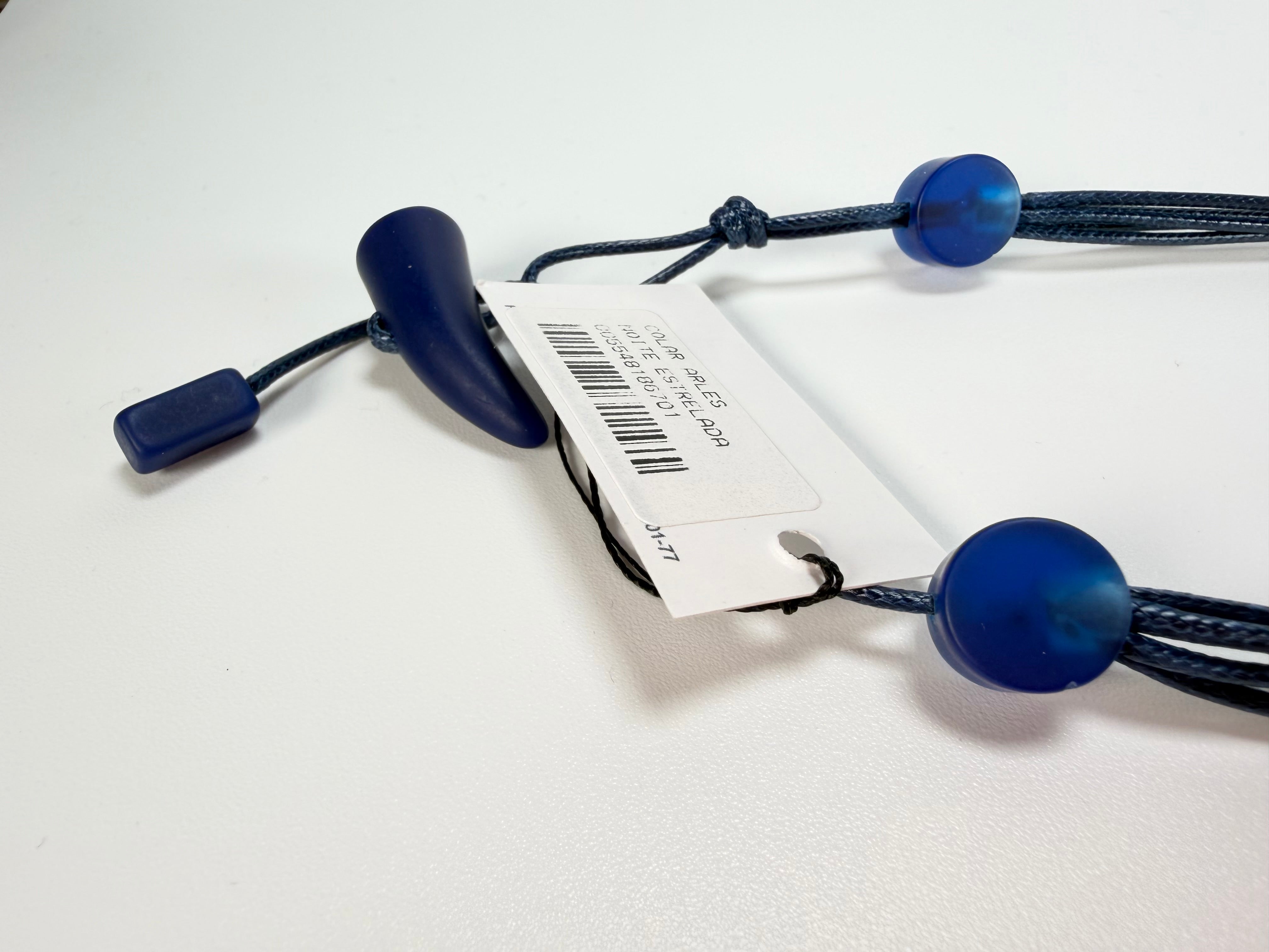 Sobral - Noite Estrelada "Arles" Resin Necklace ( 005548 )