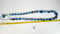 Sobral - Noite Estrelada "Wave" Resin Necklace ( 005327 )