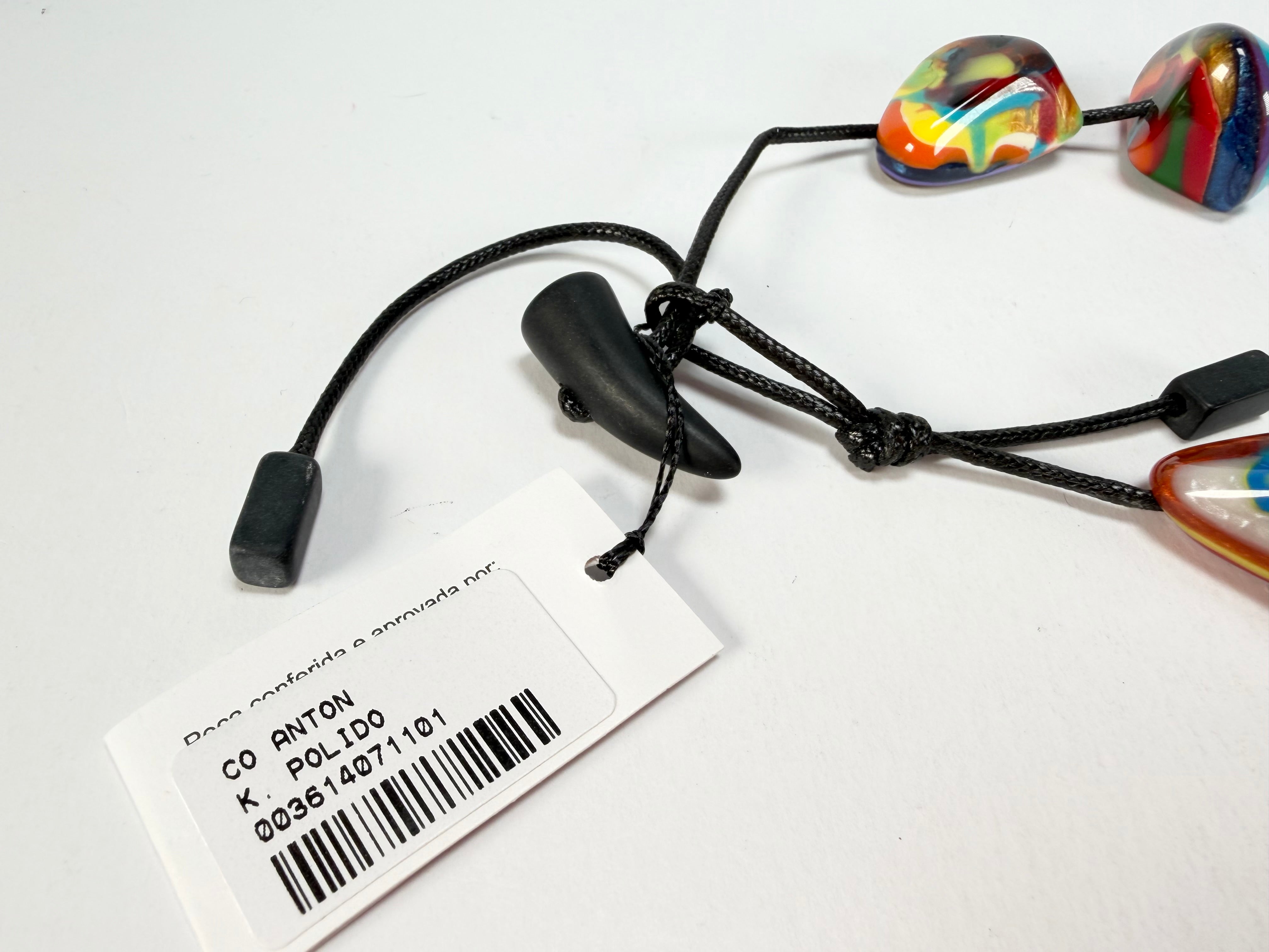 Sobral - Multi-Colour "Anton" Diamante Resin Necklace ( 003614 )
