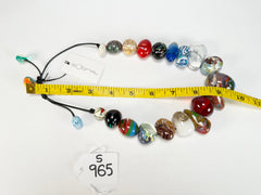 Sobral - Multi-Colour "Pebbles" Studio Creation Resin Necklace ( 000000 )