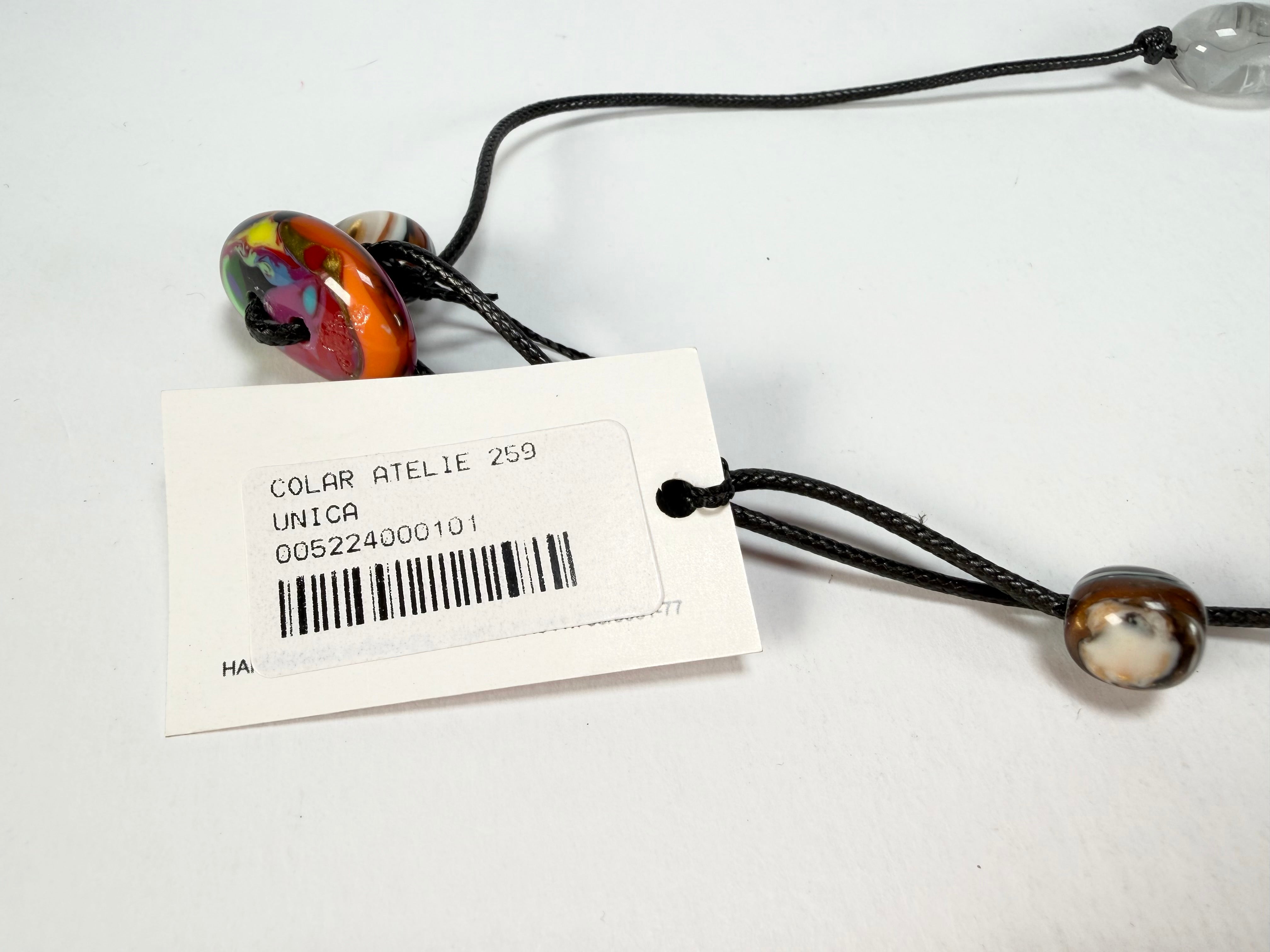 Sobral - Multi-Colour "Pebbles" Studio Creation Resin Necklace ( 000000 )
