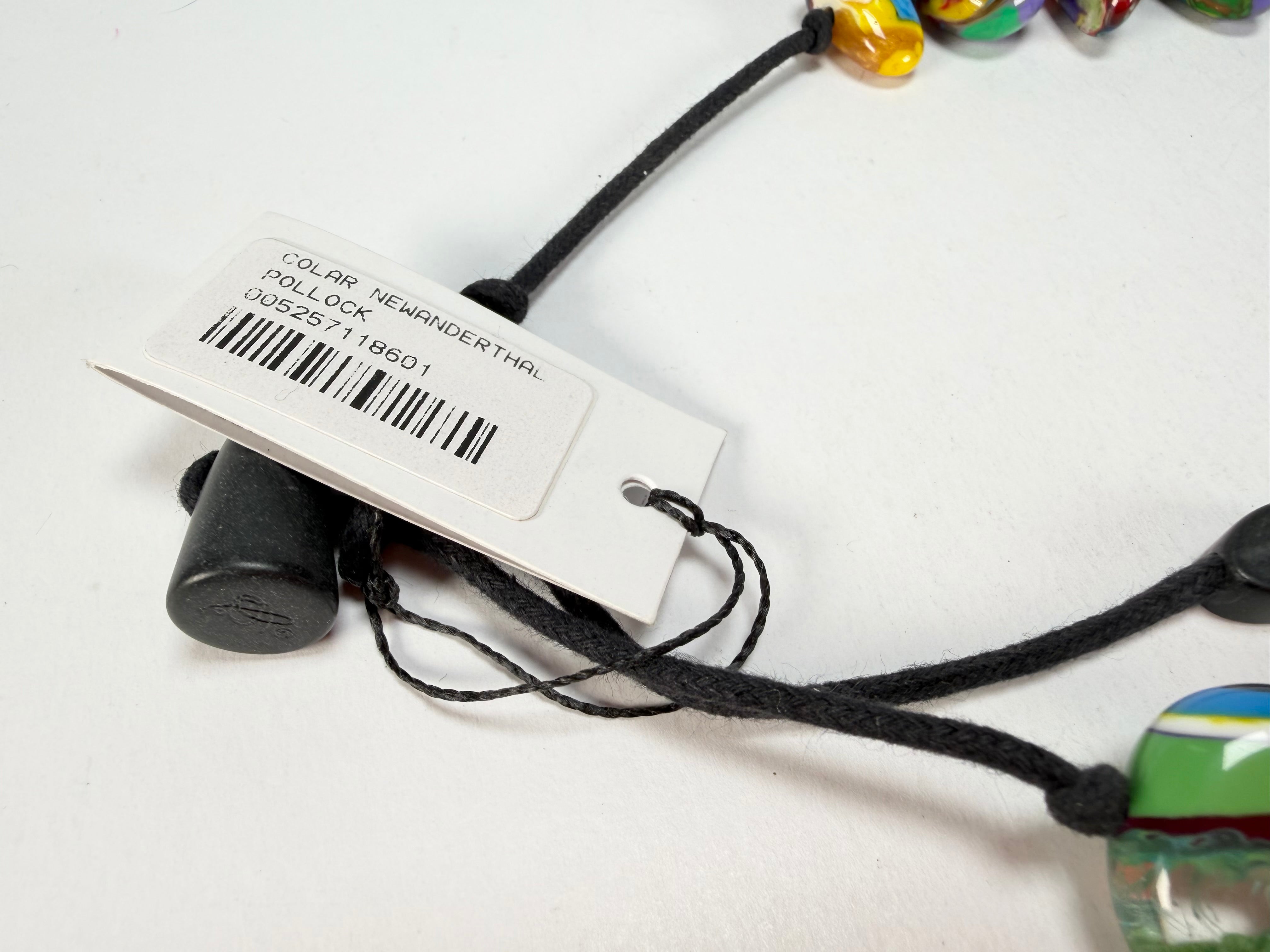 Sobral - Multi-Colour "Newanderthal" Pollock Resin Necklace ( 005257 )
