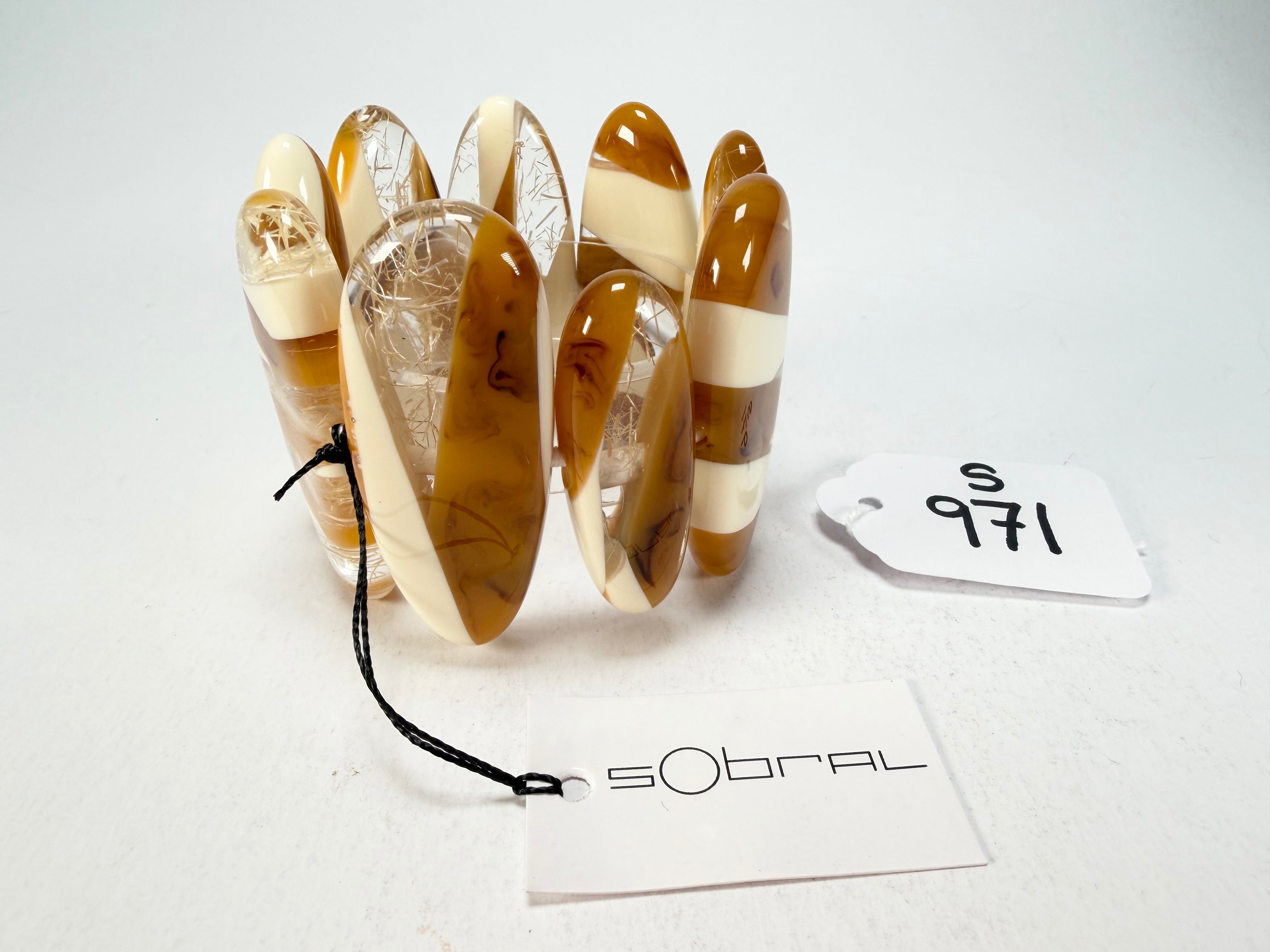Sobral - Memphis "Pipe" Resin Bracelet ( 005424 )