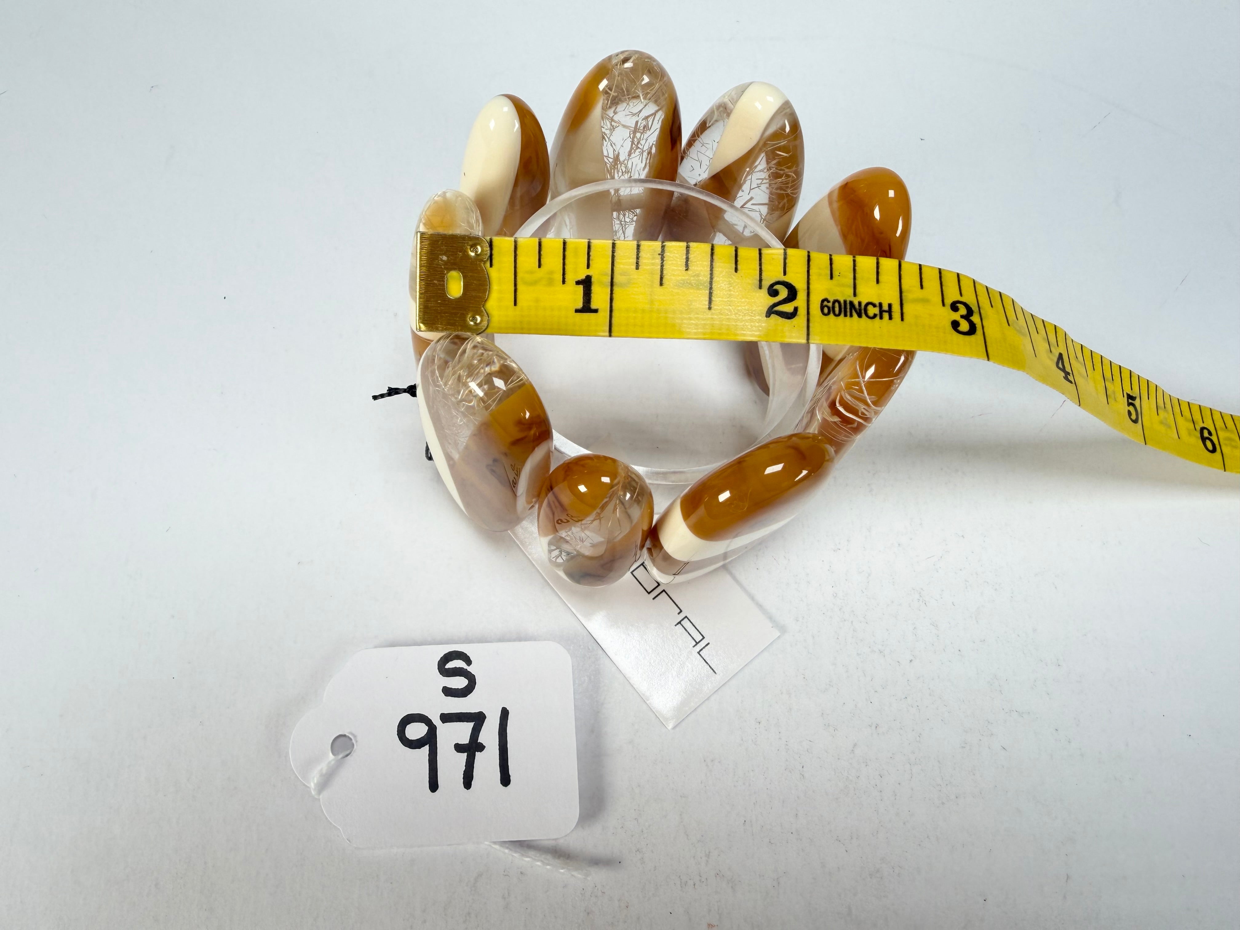 Sobral - Memphis "Pipe" Resin Bracelet ( 005424 )