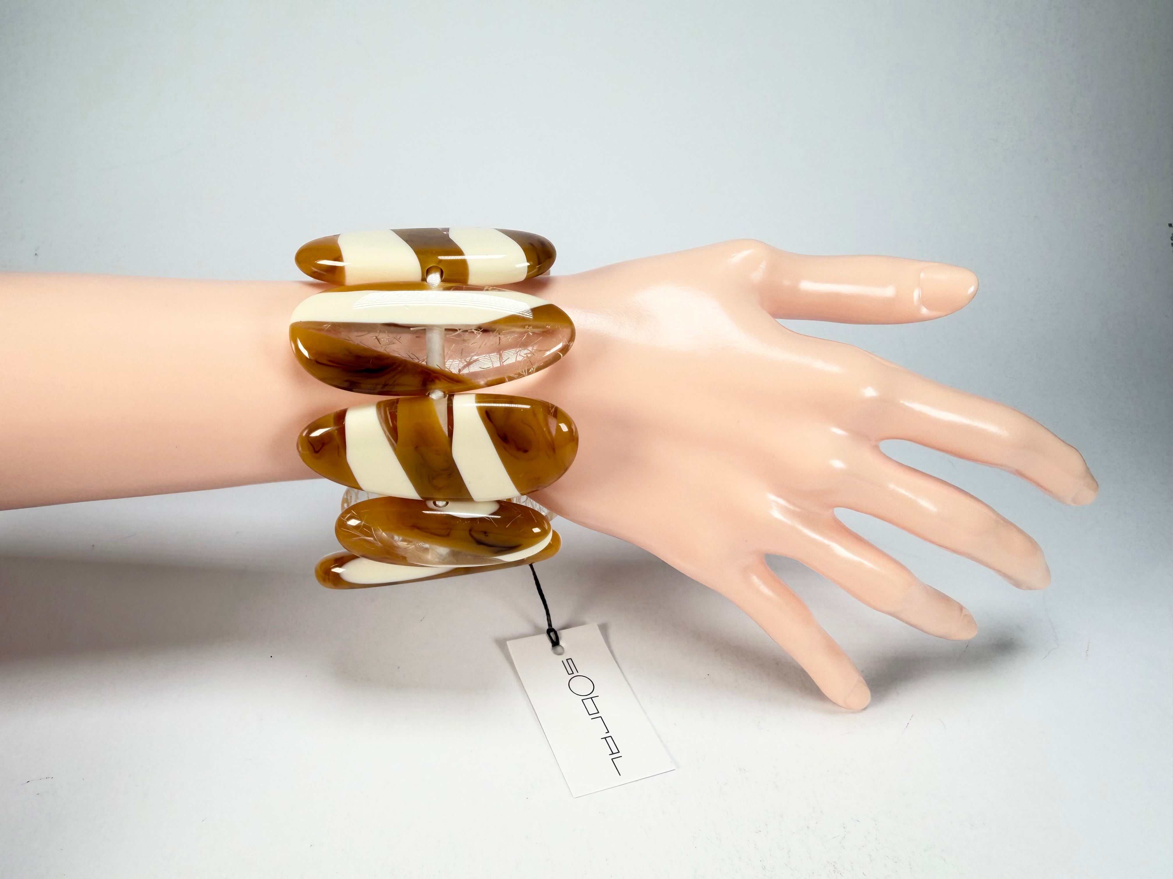 Sobral - Memphis "Pipe" Resin Bracelet ( 005424 )