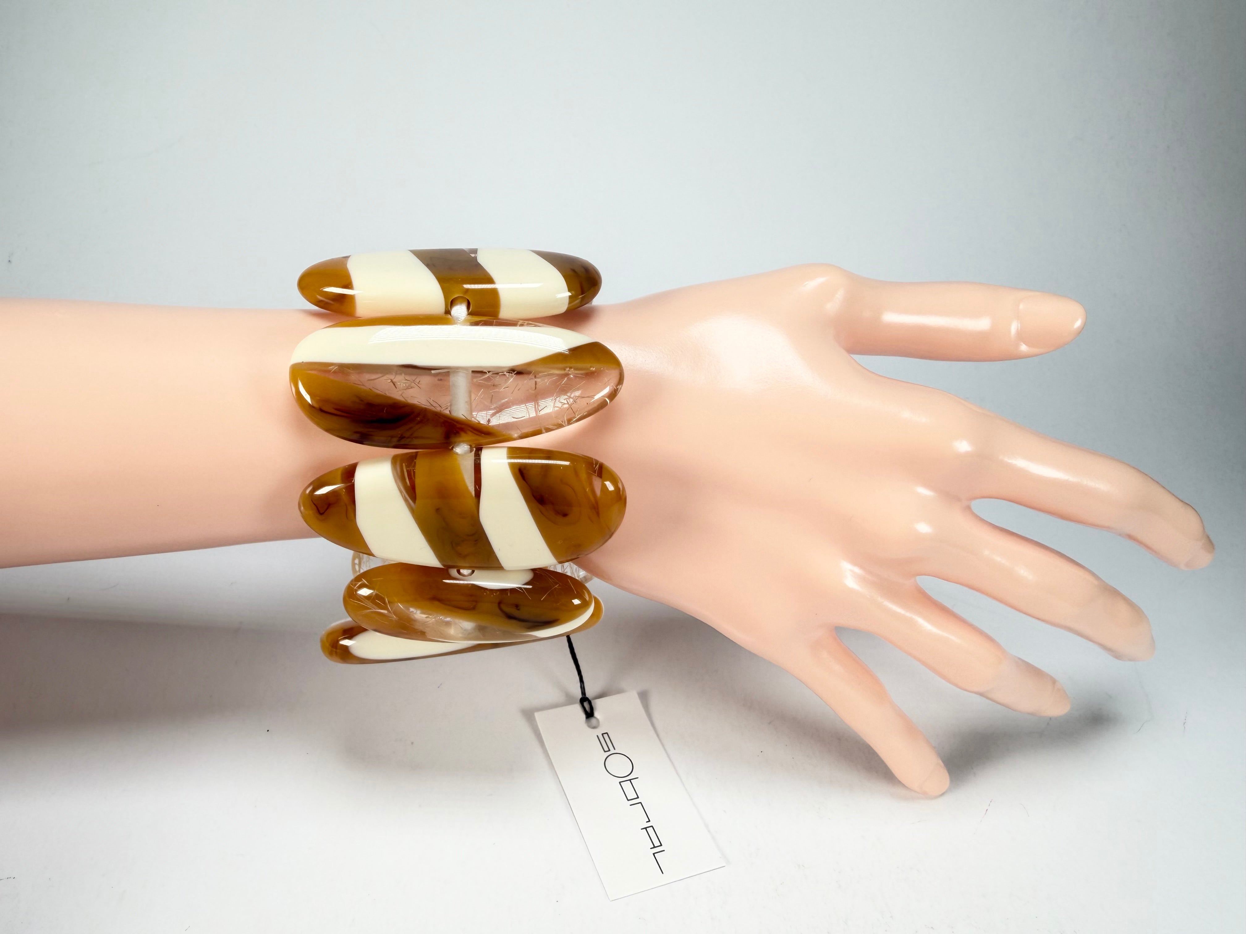 Sobral - Memphis "Pipe" Resin Bracelet ( 005424 )