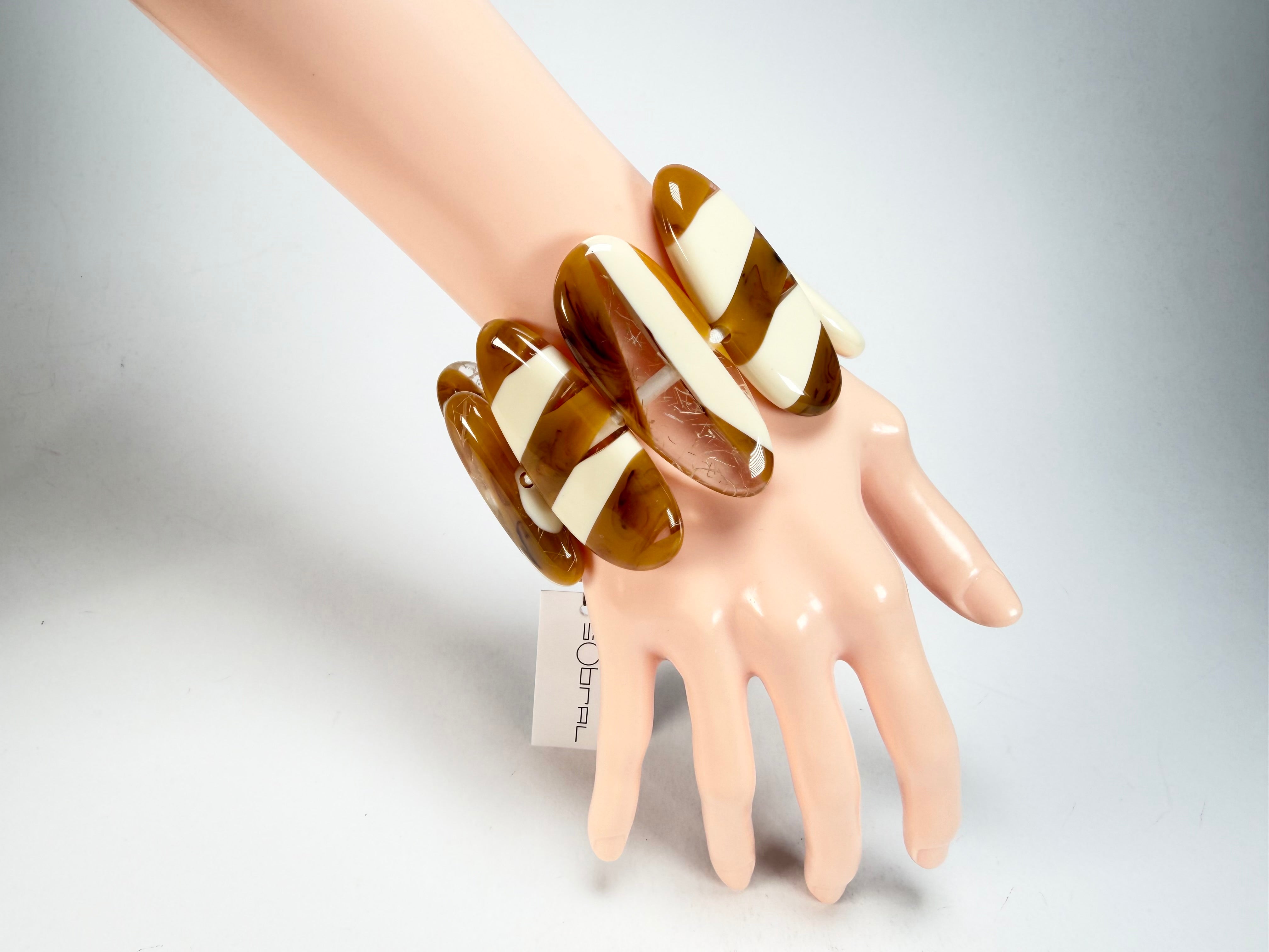 Sobral - Memphis "Pipe" Resin Bracelet ( 005424 )