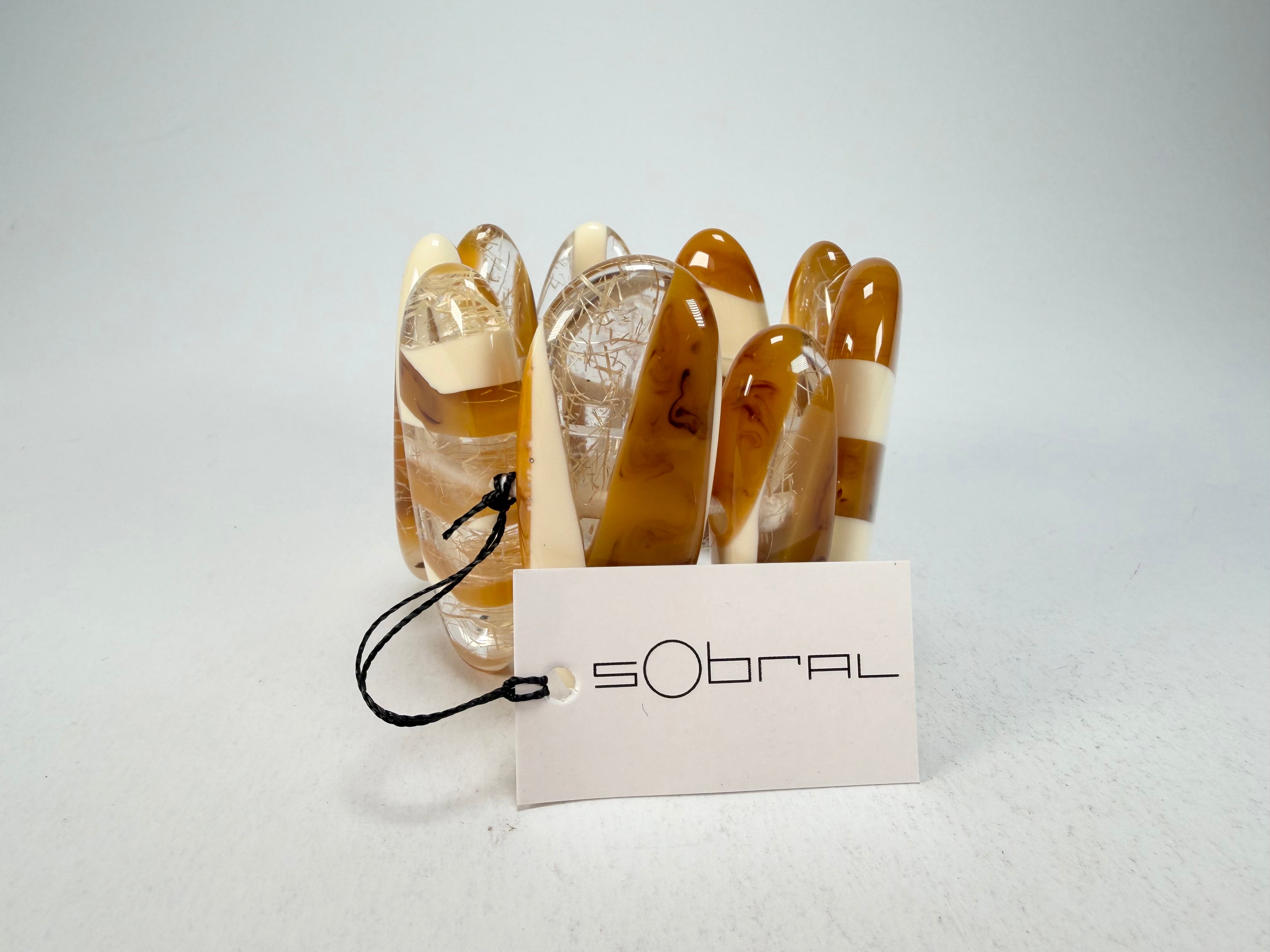 Sobral - Memphis "Pipe" Resin Bracelet ( 005424 )
