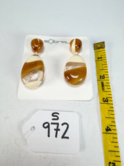 Sobral - Memphis "Petrolina" Resin Earrings ( 005498 )