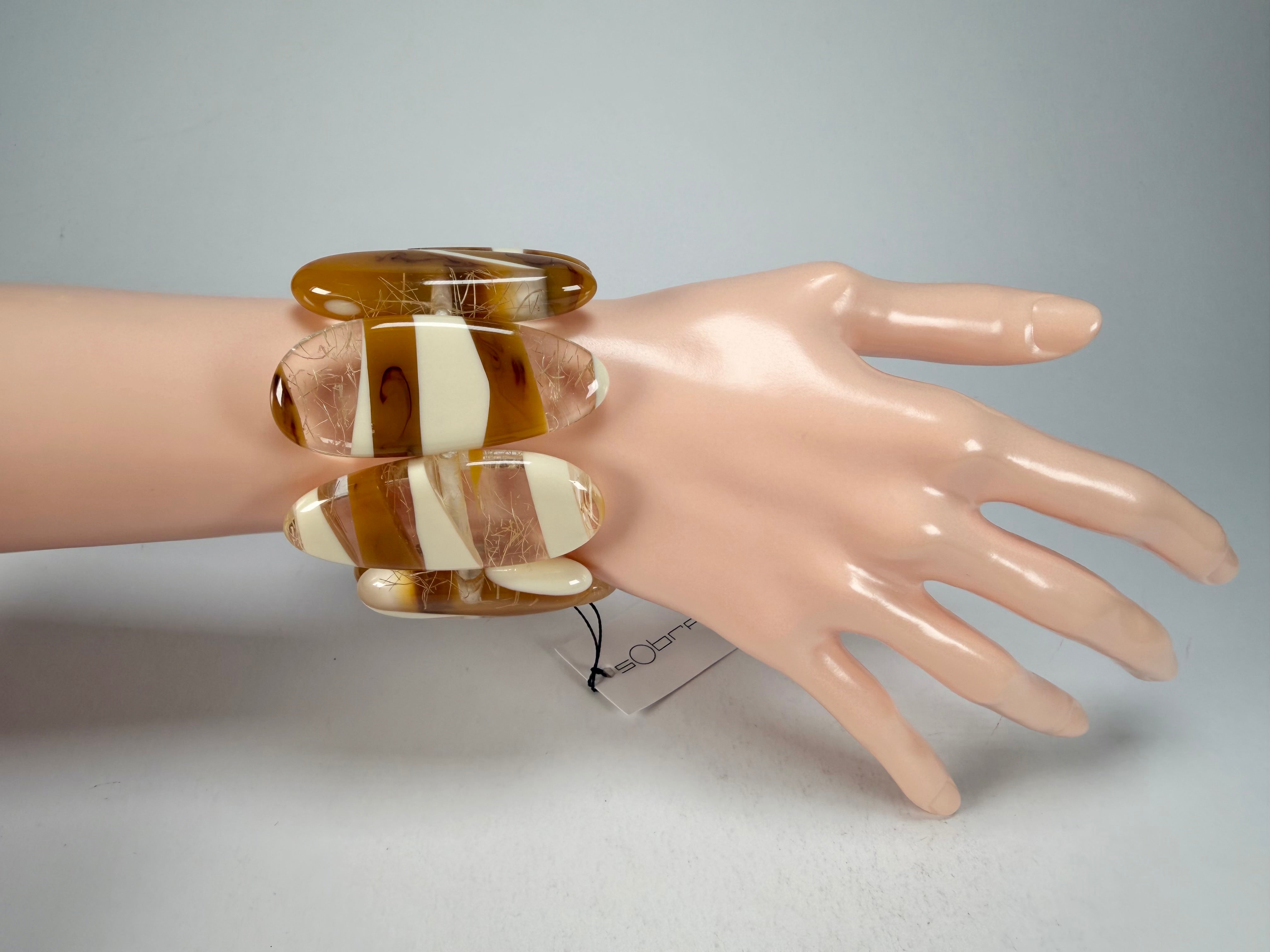 Sobral - Memphis "Pipe" Resin Bracelet ( 005424 )
