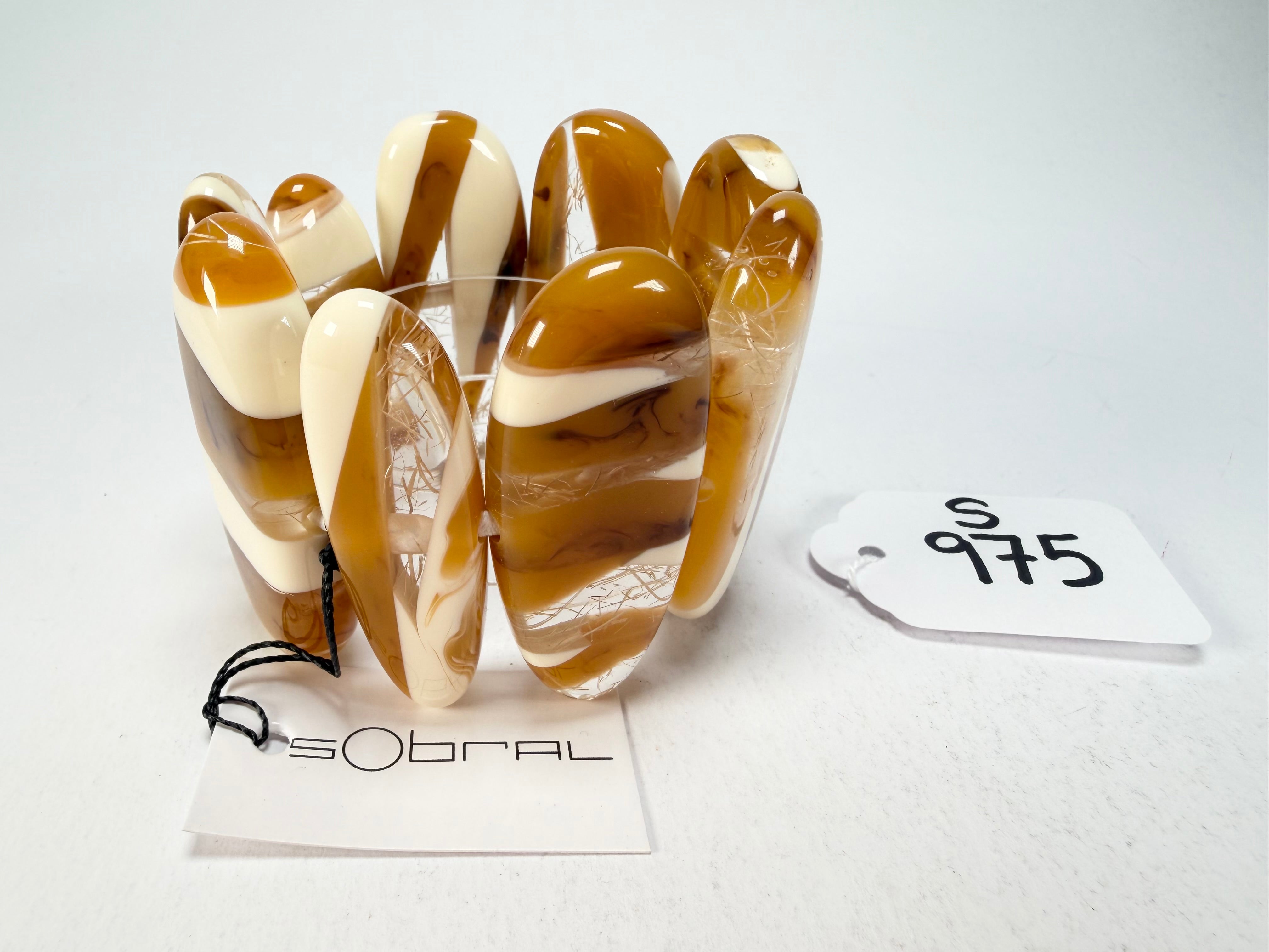 Sobral - Memphis "Pipe" Resin Bracelet ( 005424 )