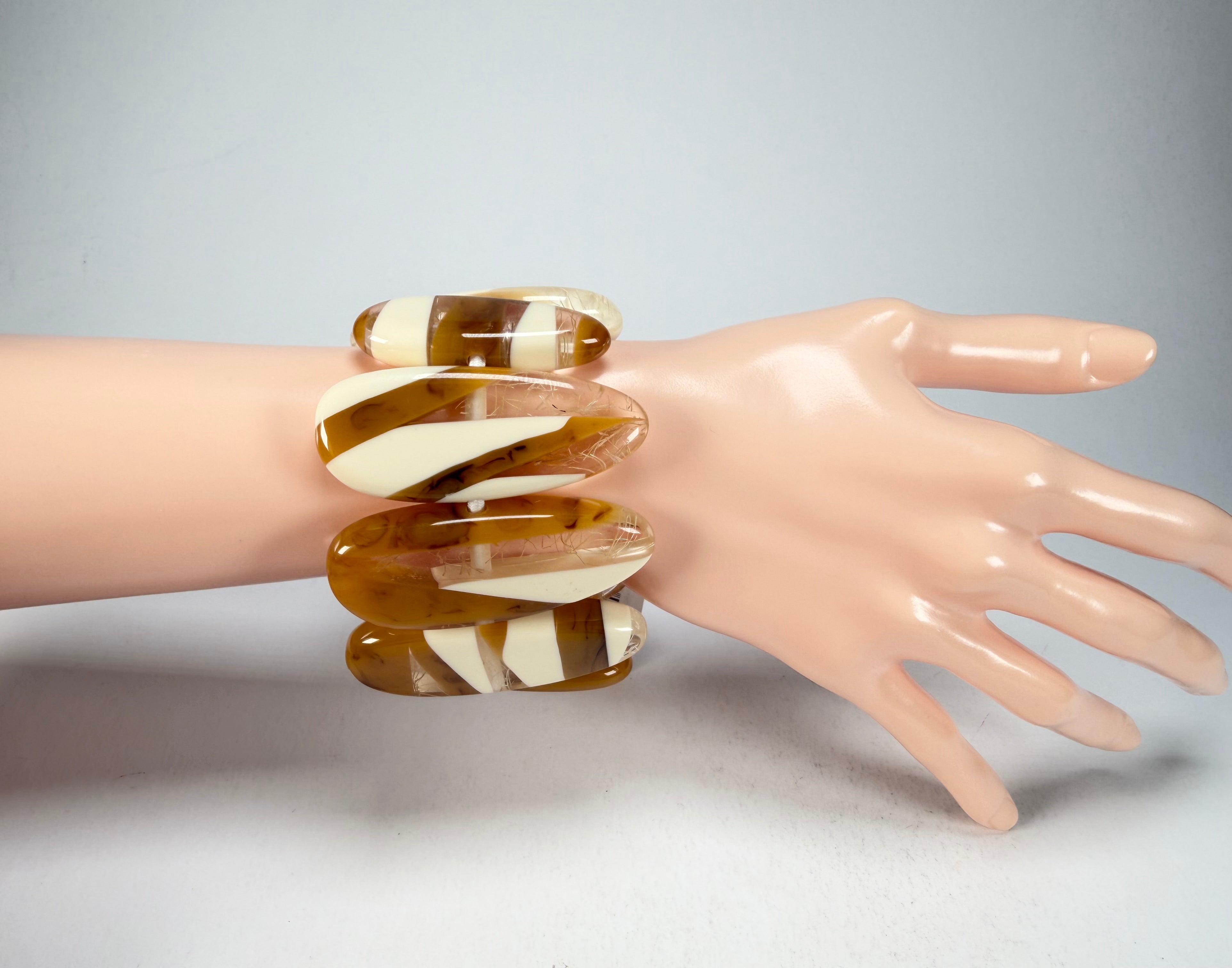 Sobral - Memphis "Pipe" Resin Bracelet ( 005424 )