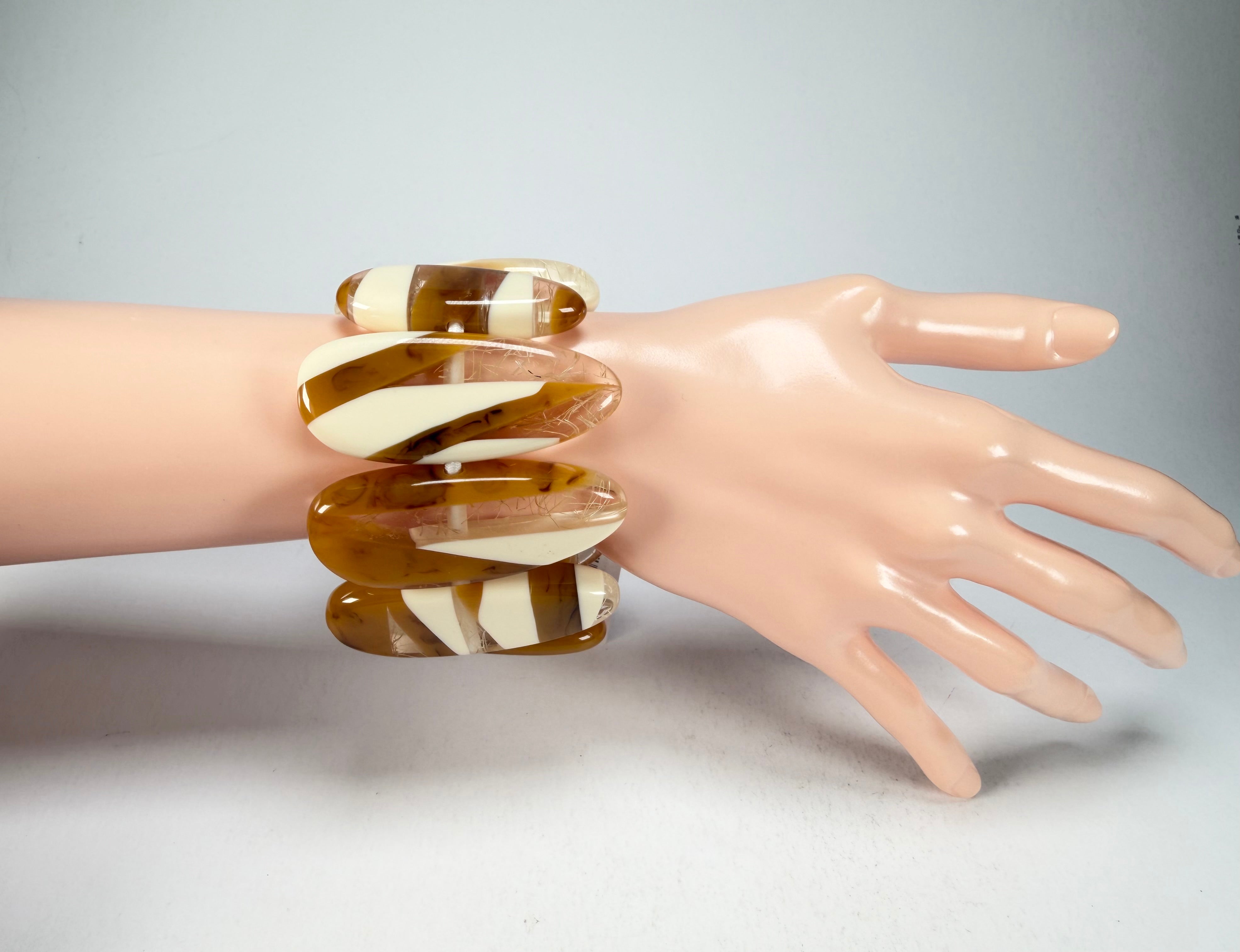 Sobral - Memphis "Pipe" Resin Bracelet ( 005424 )