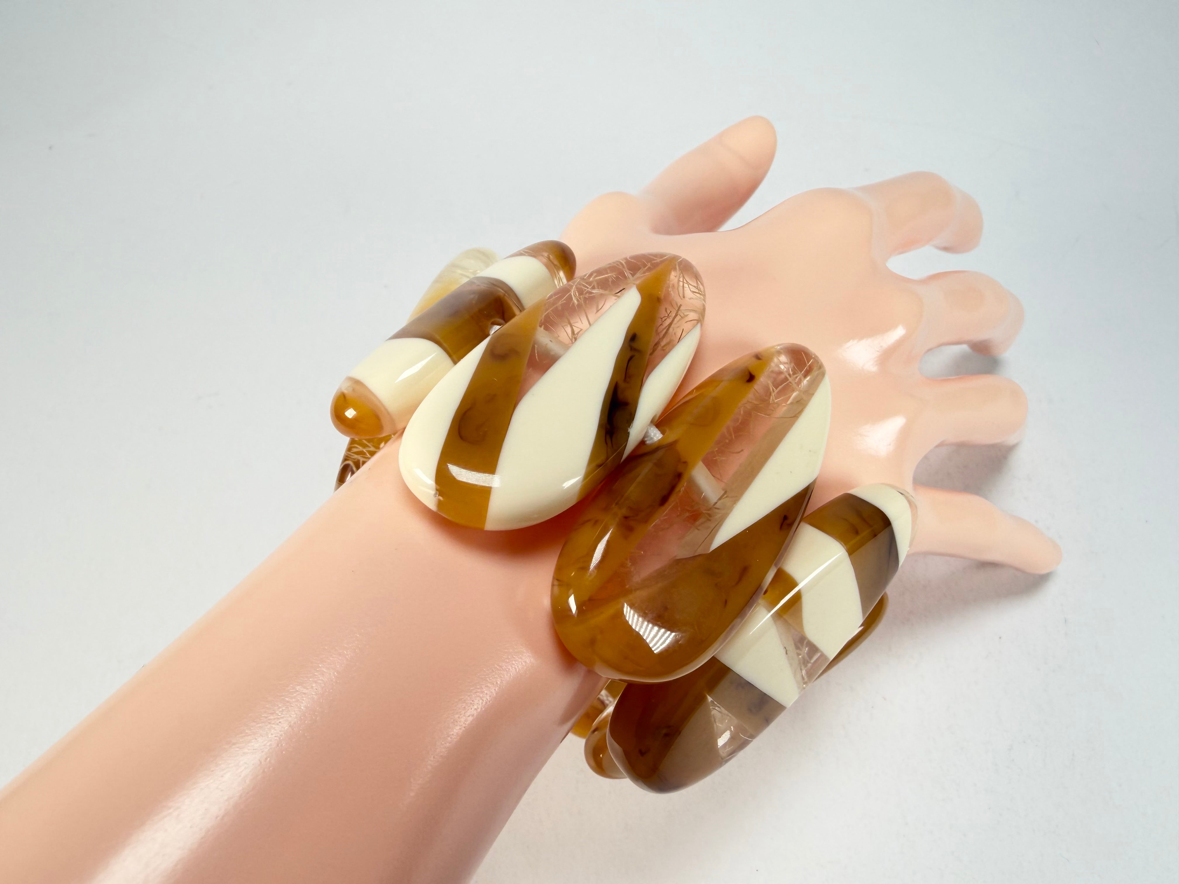 Sobral - Memphis "Pipe" Resin Bracelet ( 005424 )