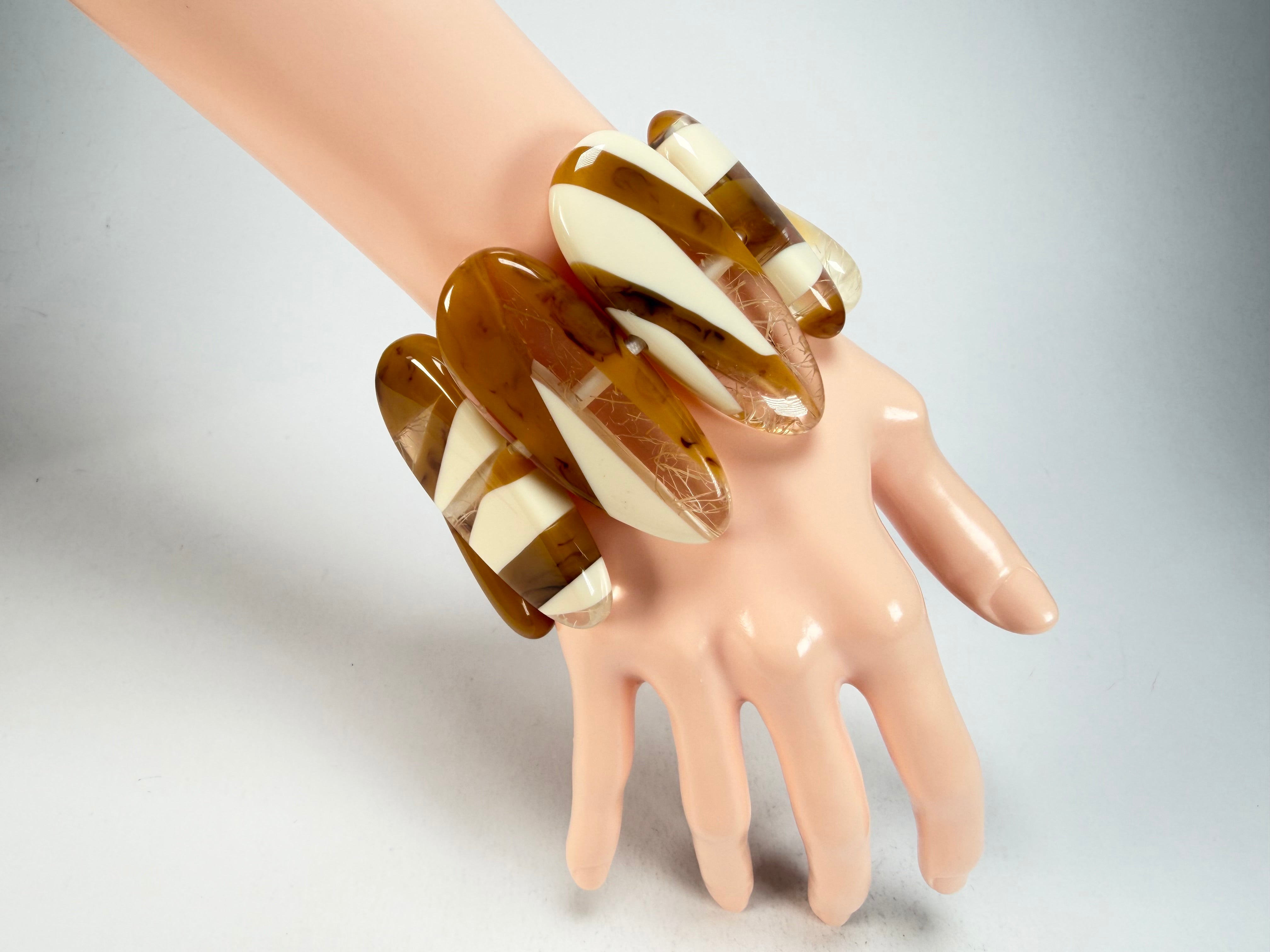 Sobral - Memphis "Pipe" Resin Bracelet ( 005424 )
