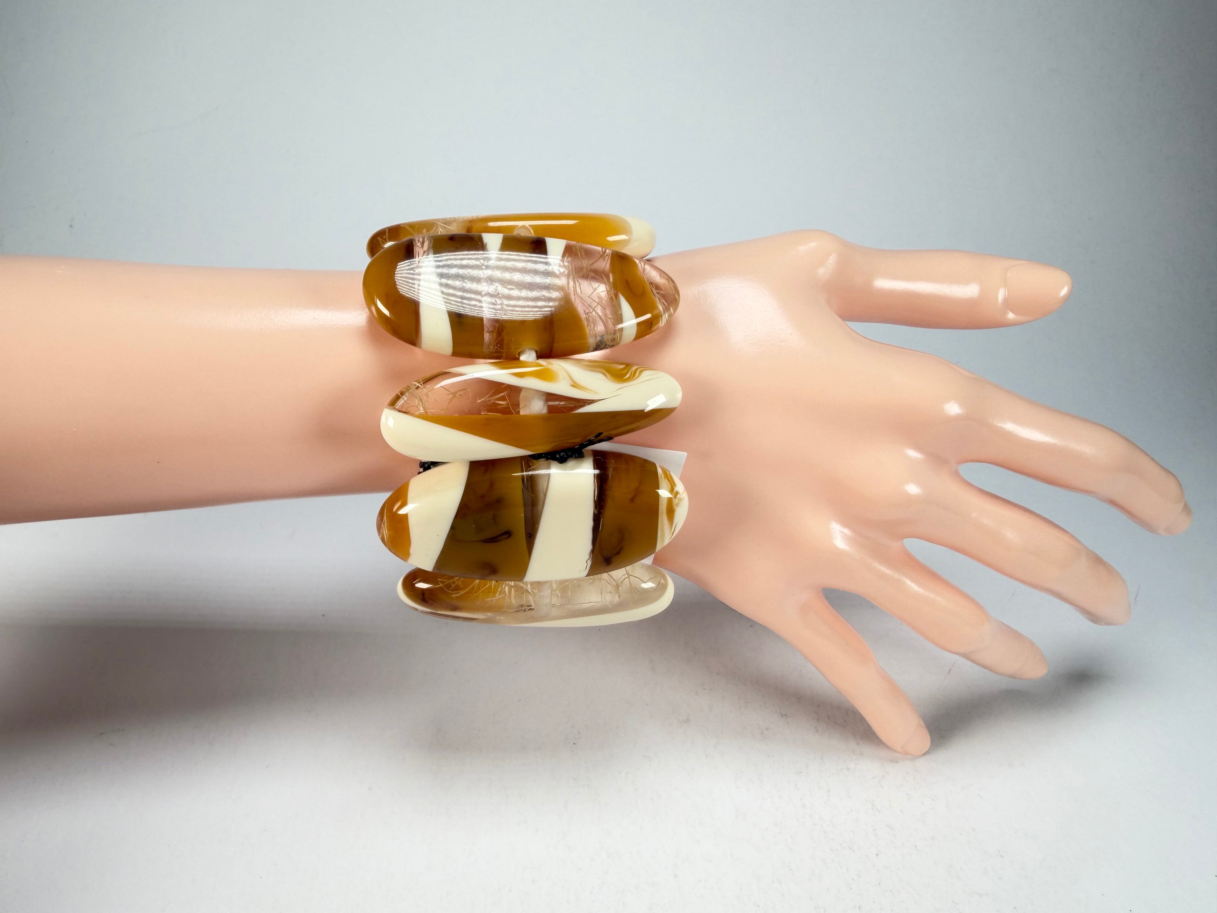 Sobral - Memphis "Pipe" Resin Bracelet ( 005424 )