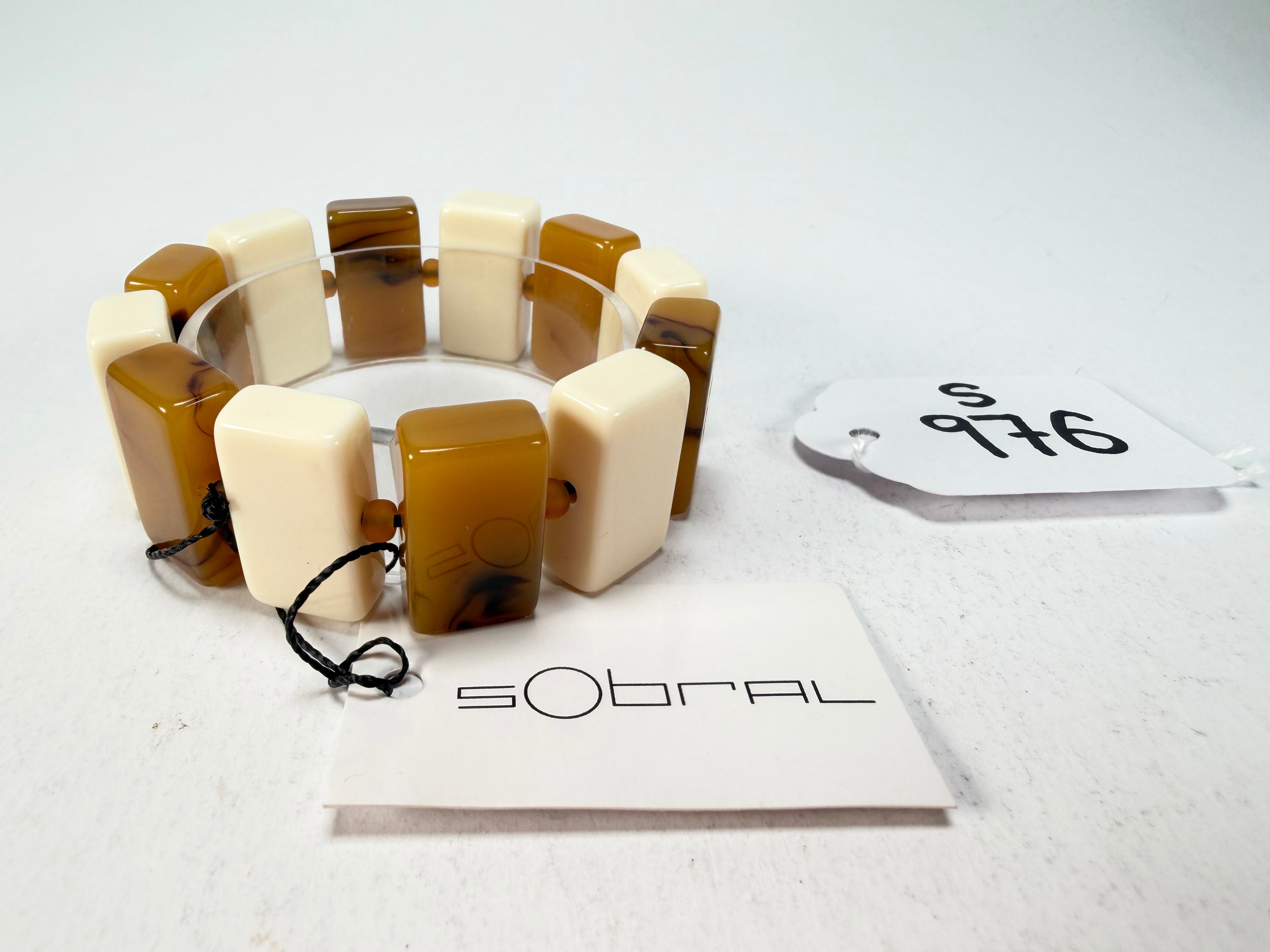 Sobral - Memphis "Rachel" Studio Creation Bracelet ( 000000 )