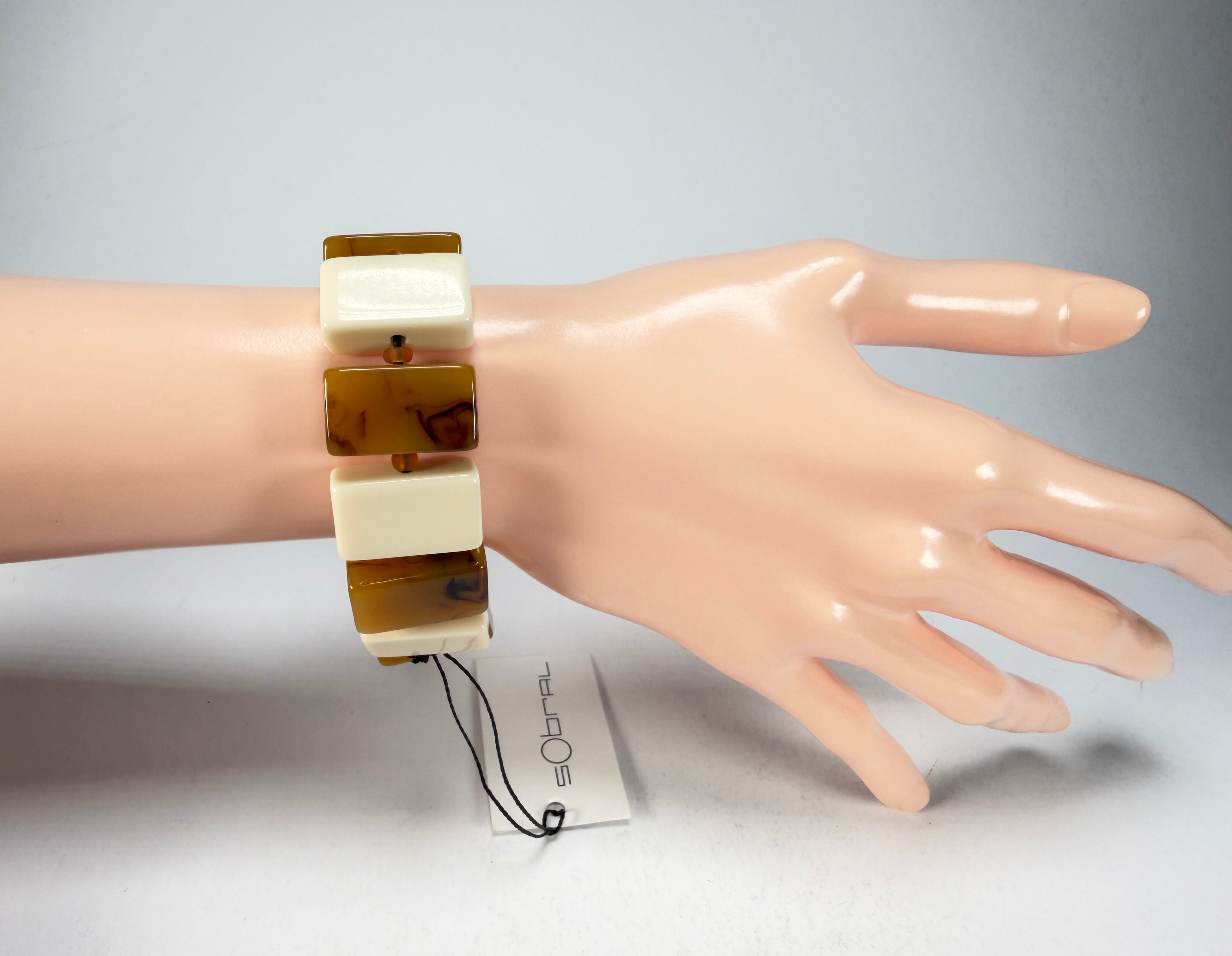 Sobral - Memphis "Rachel" Studio Creation Bracelet ( 000000 )