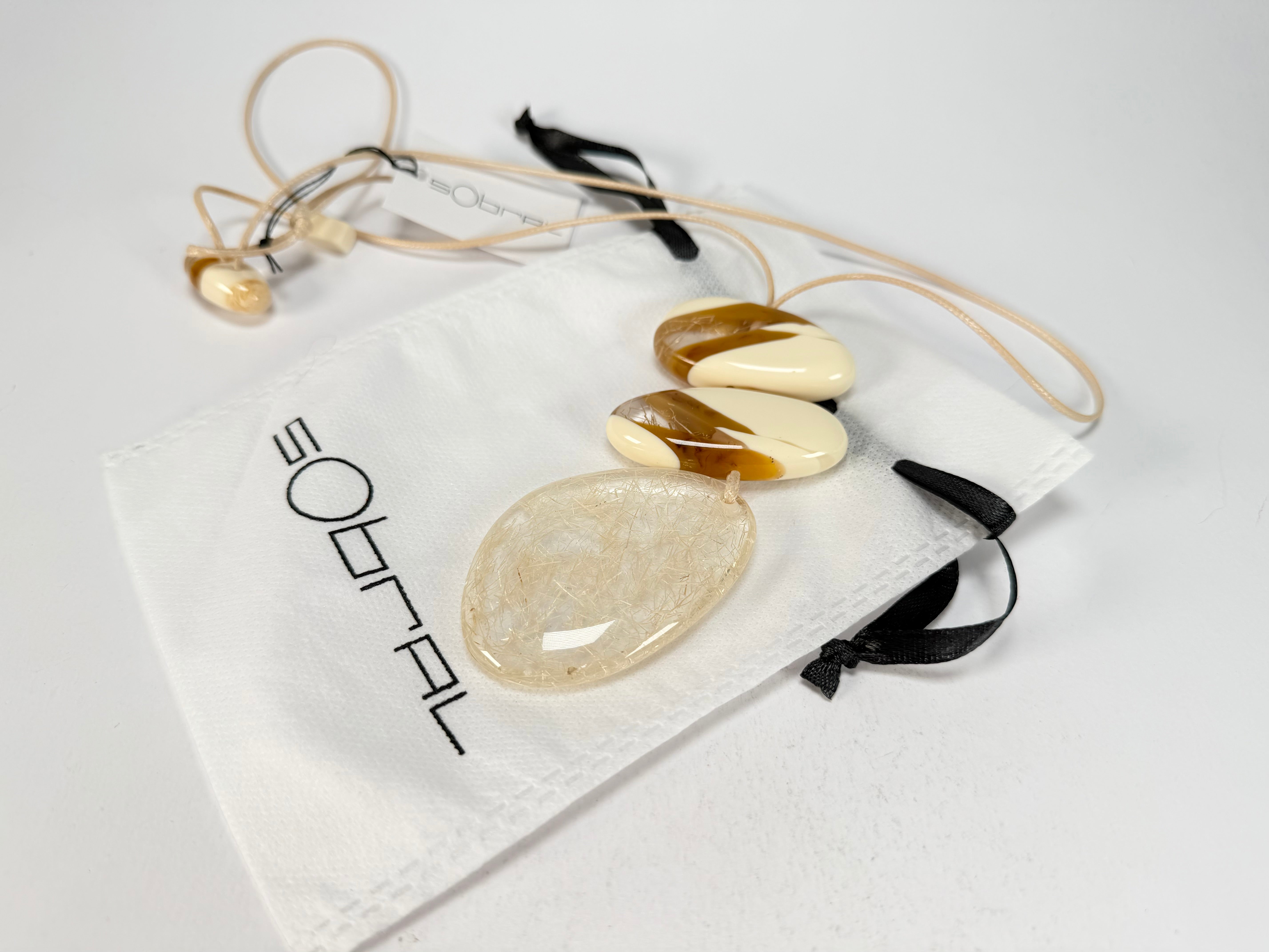 Sobral - Memphis "Ancestral" Resin Necklace ( 005027 )