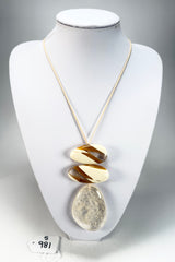 Sobral - Memphis "Ancestral" Resin Necklace ( 005027 )