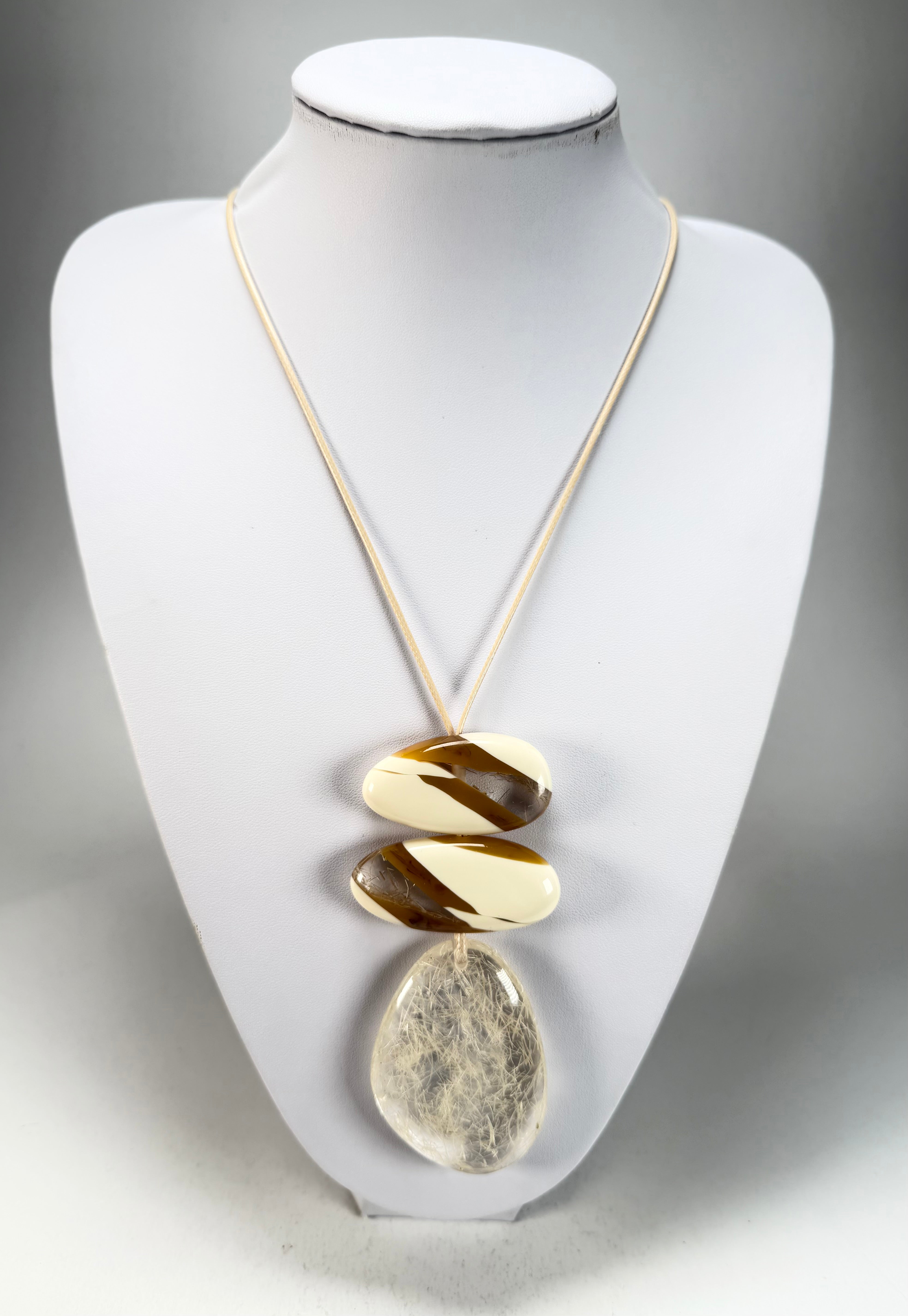 Sobral - Memphis "Ancestral" Resin Necklace ( 005027 )