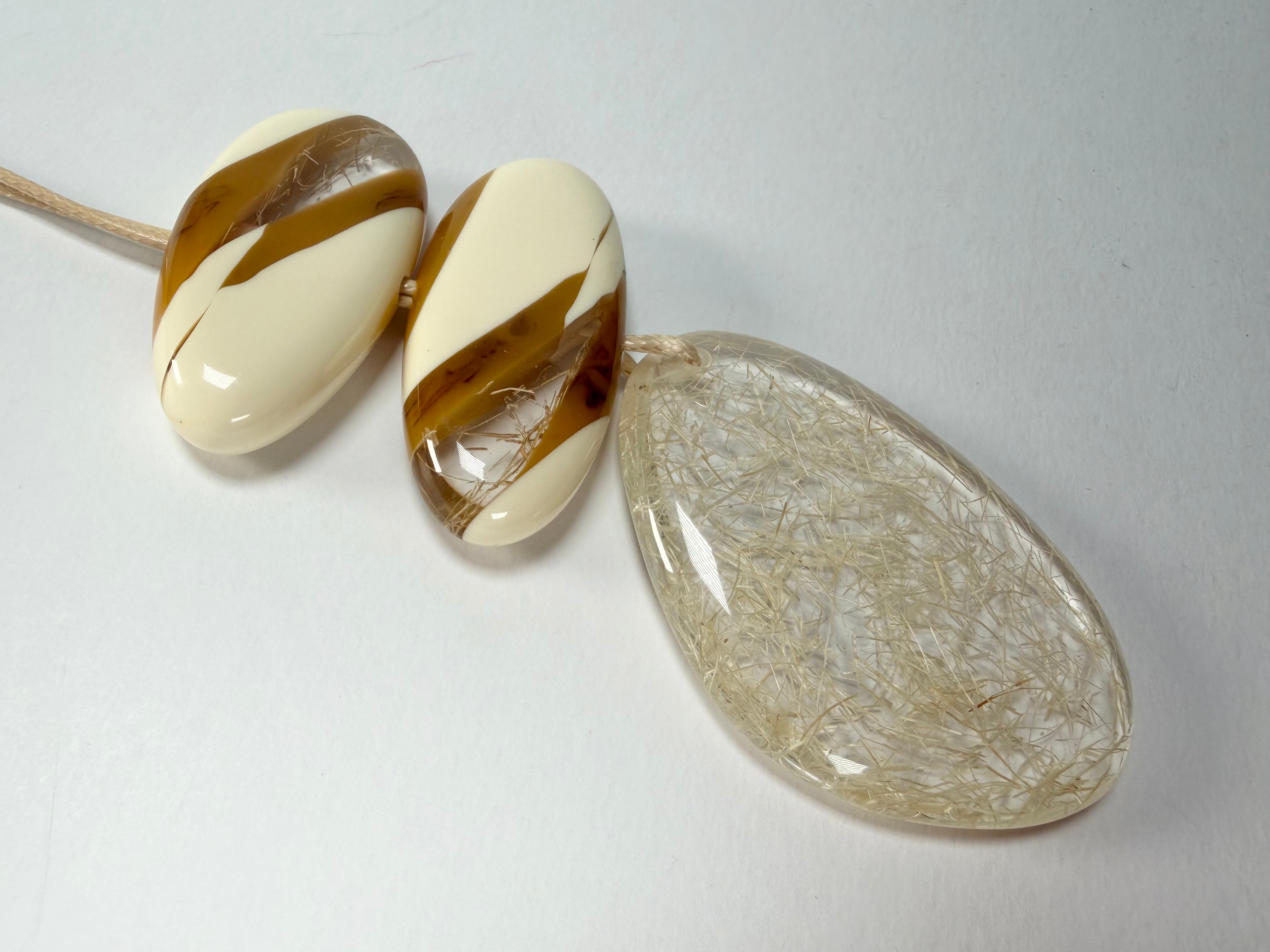Sobral - Memphis "Ancestral" Resin Necklace ( 005027 )