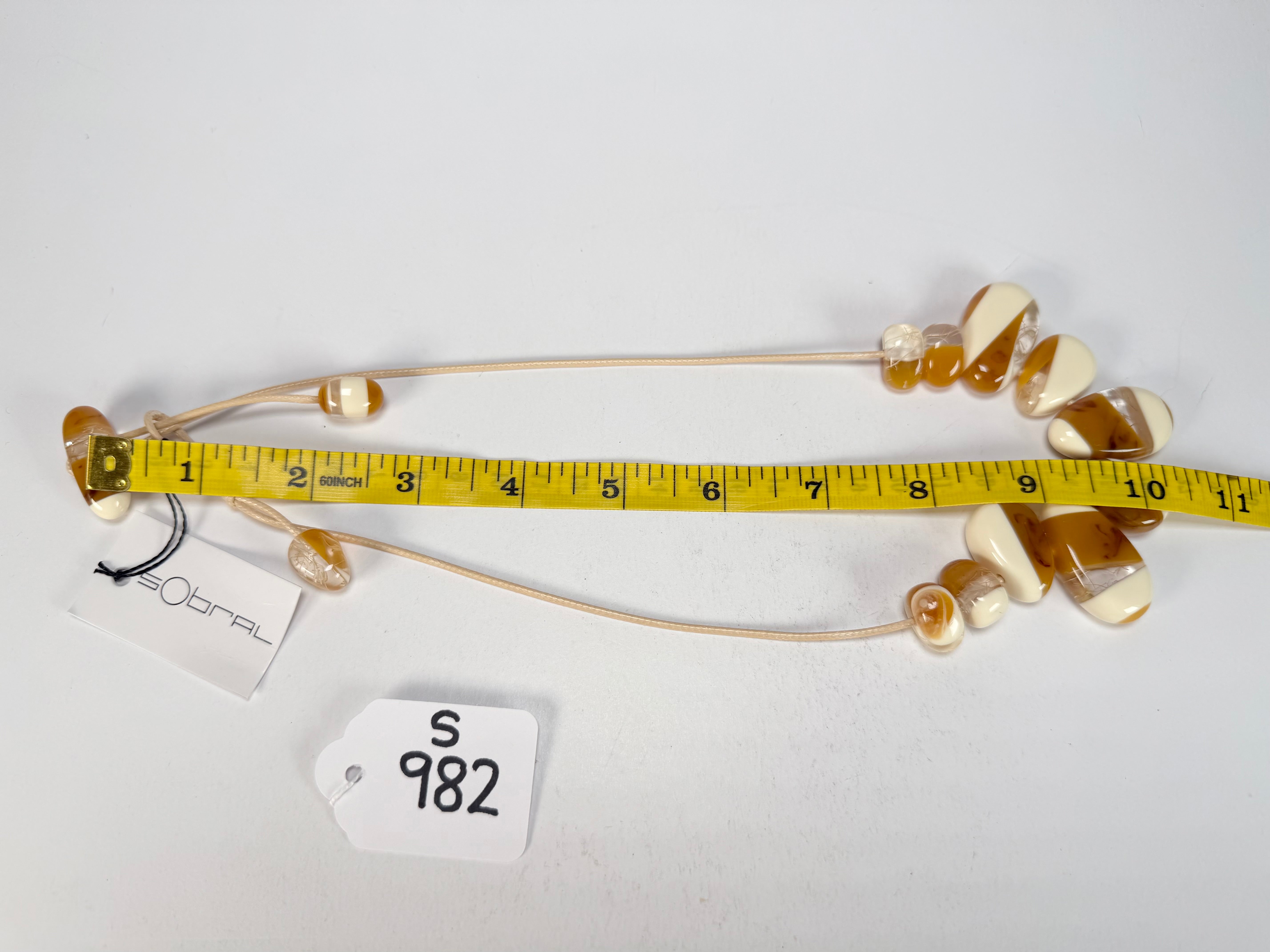 Sobral - Memphis "Atelie" Studio Creation Resin Necklace ( 000000 )