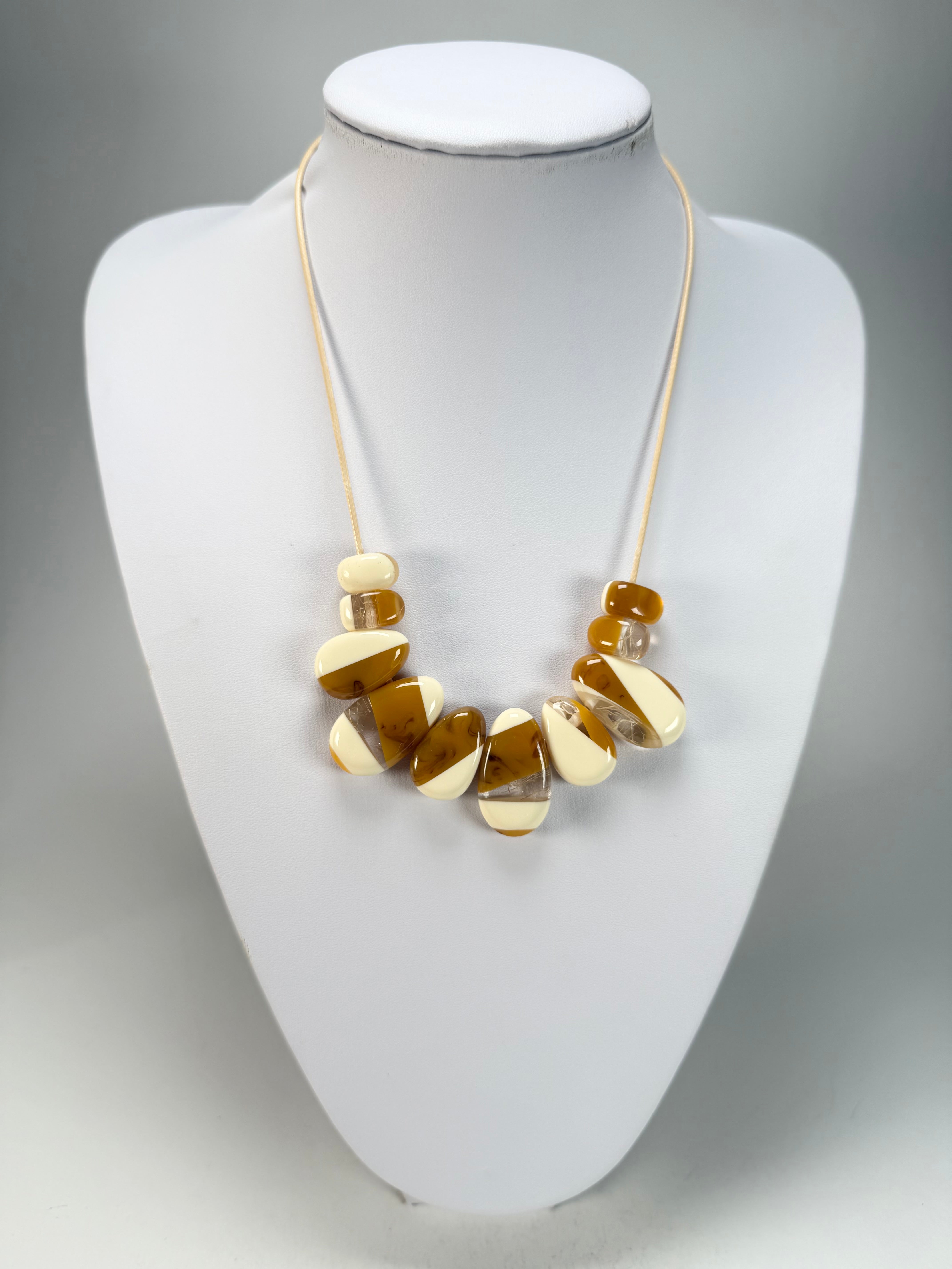 Sobral - Memphis "Atelie" Studio Creation Resin Necklace ( 000000 )