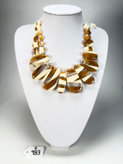 Sobral - Memphis "Marou" Resin Necklace ( 005422 )