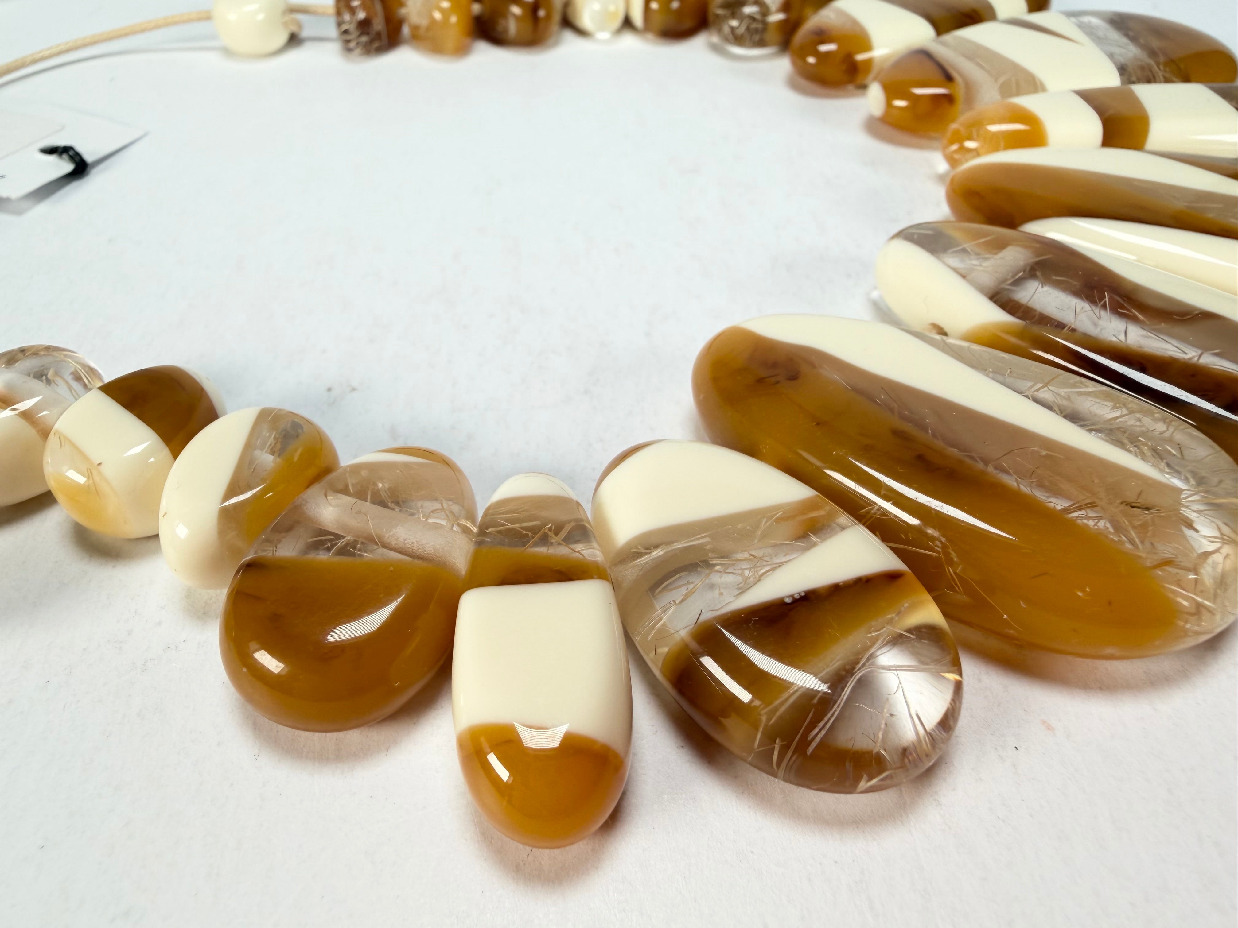 Sobral - Memphis "Marou" Resin Necklace ( 005422 )