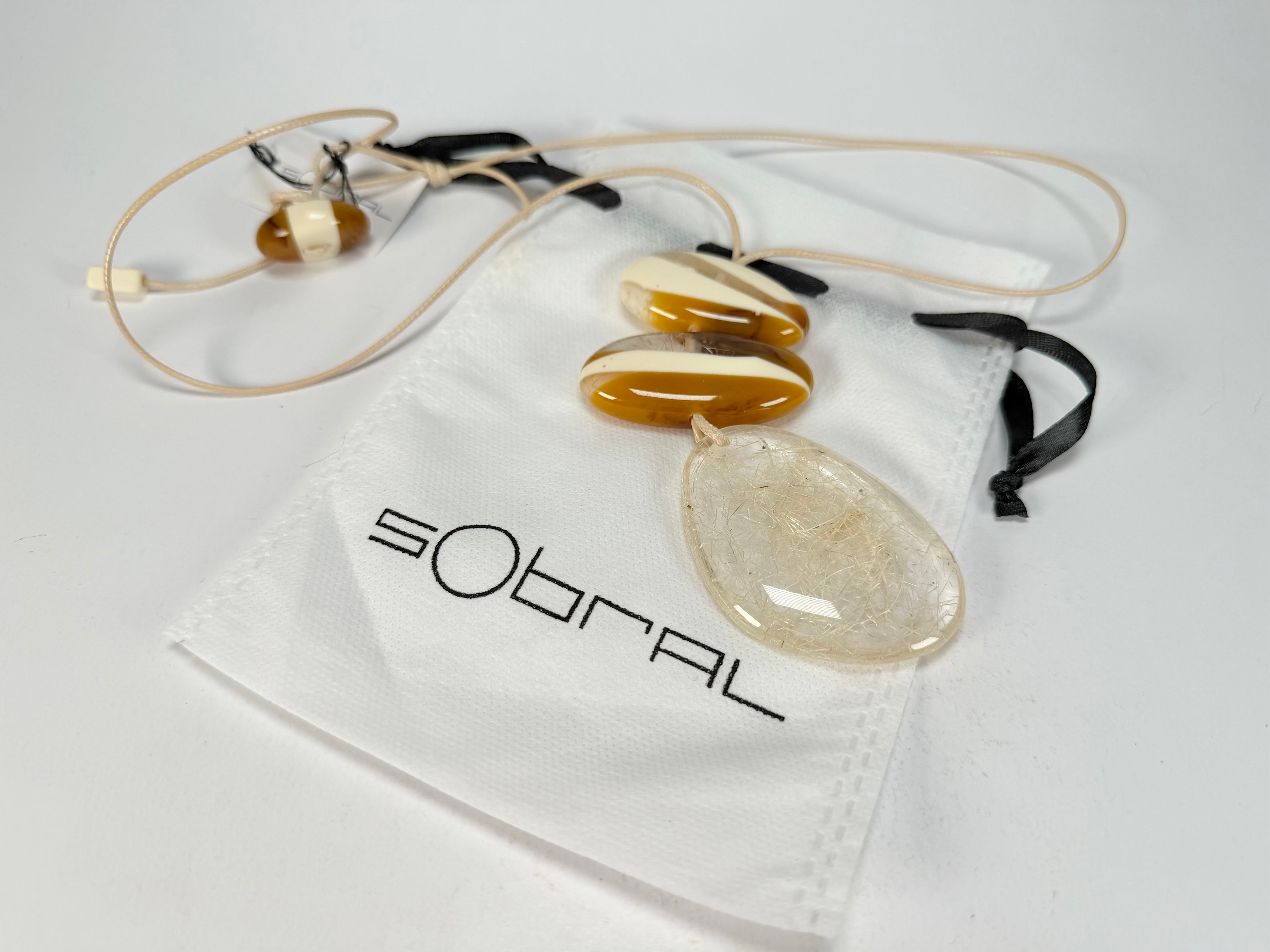 Sobral - Memphis "Ancestral" Resin Necklace ( 005027 )