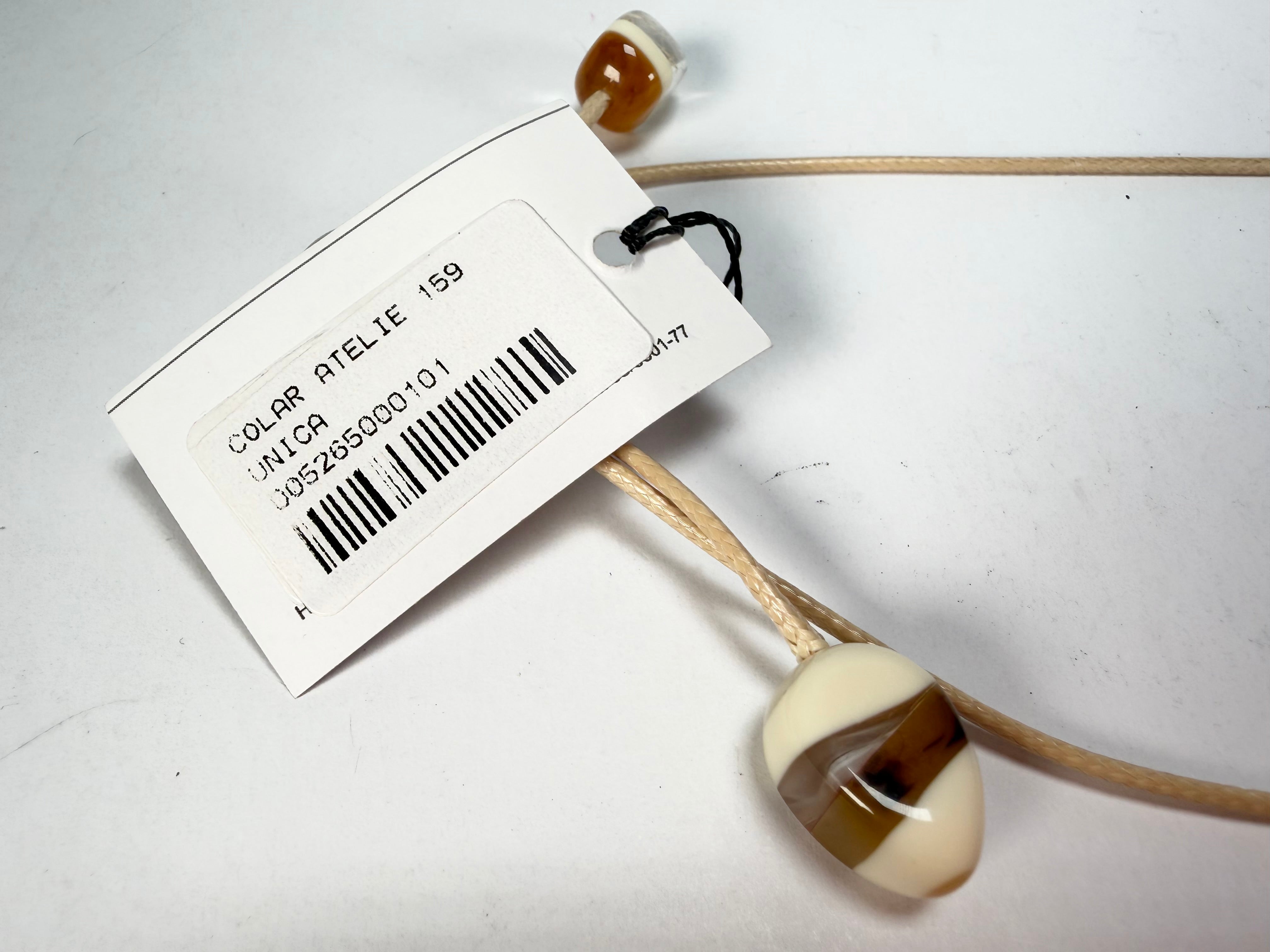 Sobral - Memphis "Atelie" Studio Creation Resin Necklace ( 000000 )