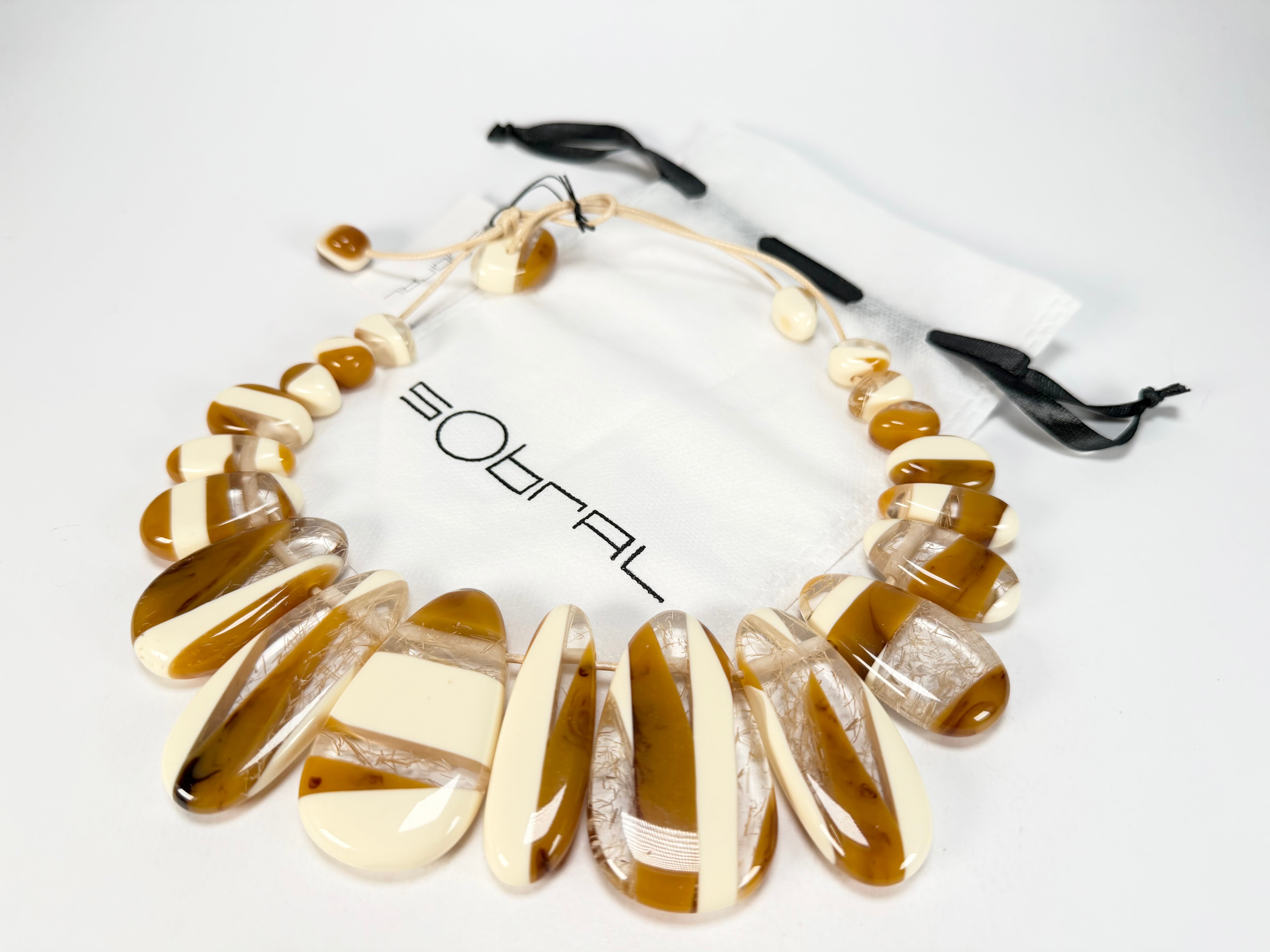 Sobral - Memphis "Marou" Resin Necklace ( 005422 )