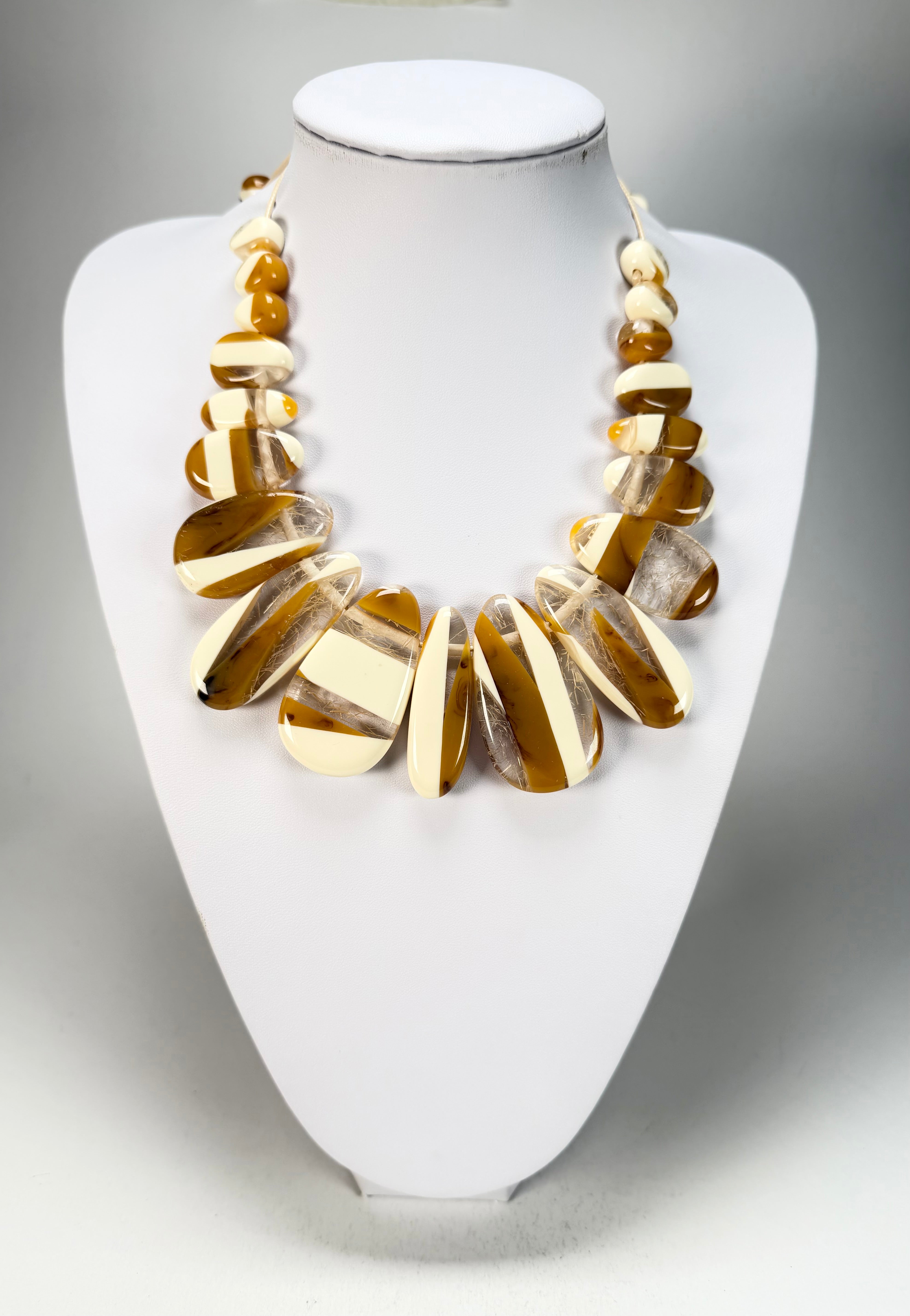 Sobral - Memphis "Marou" Resin Necklace ( 005422 )