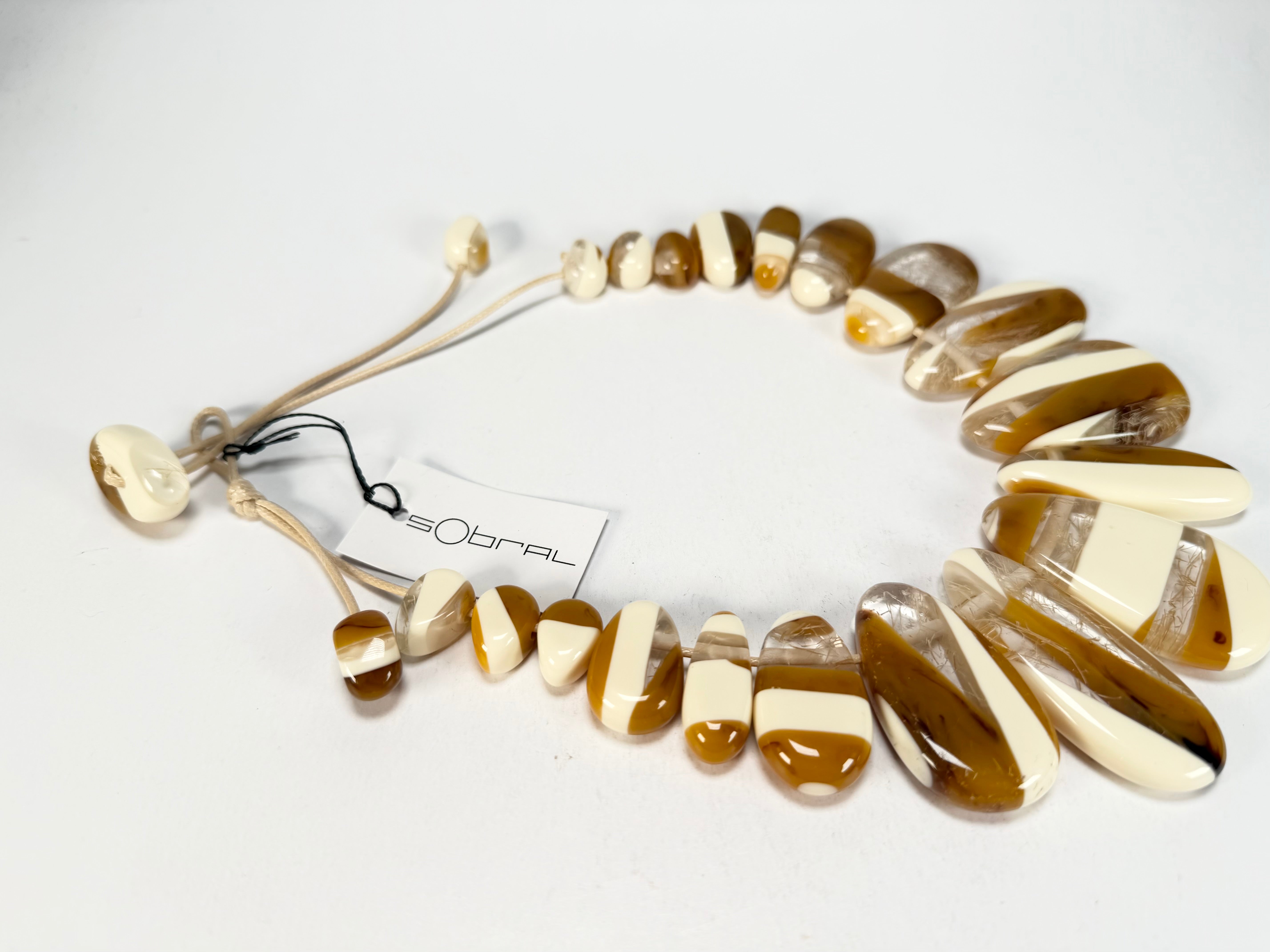 Sobral - Memphis "Marou" Resin Necklace ( 005422 )