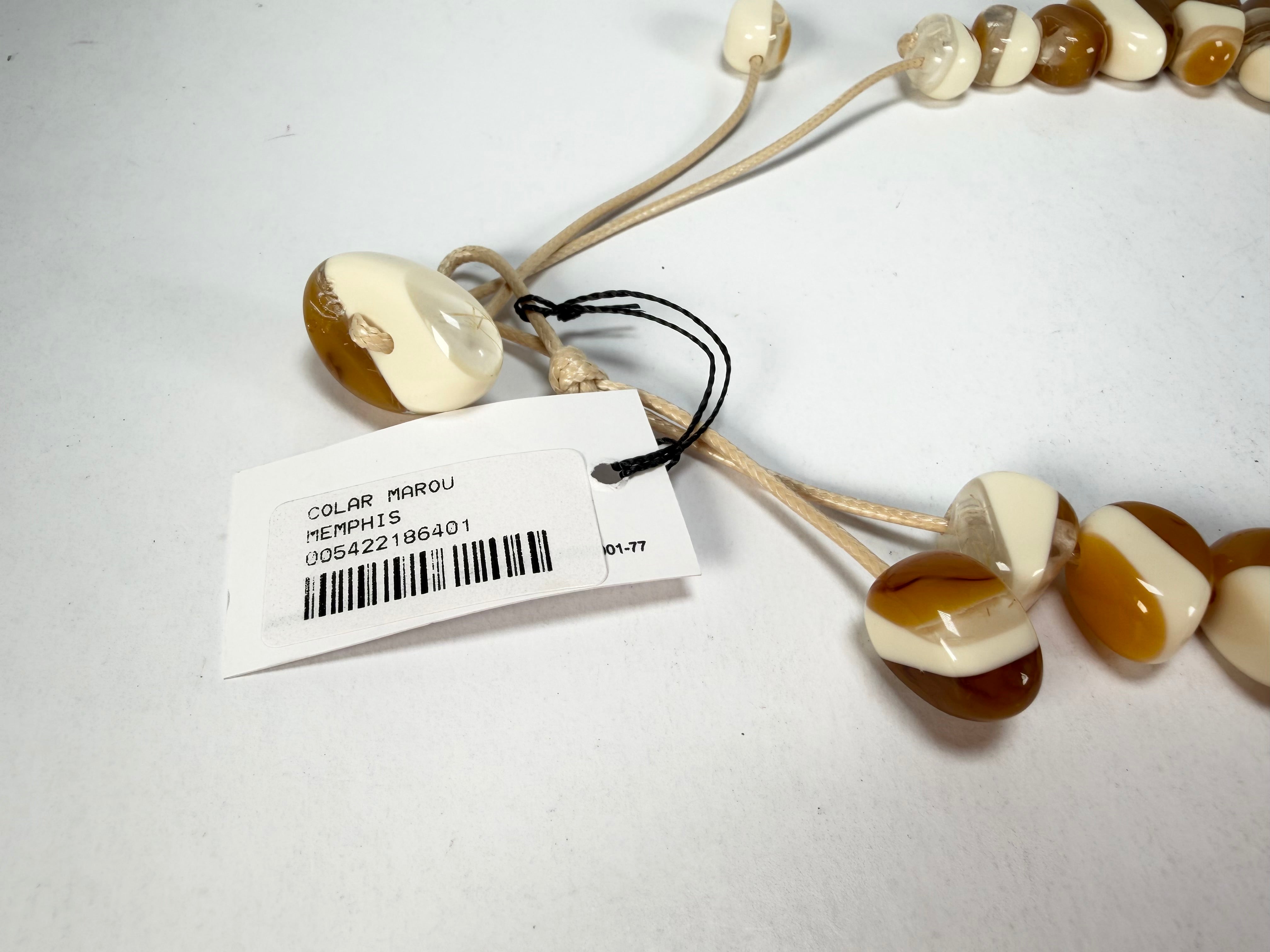 Sobral - Memphis "Marou" Resin Necklace ( 005422 )