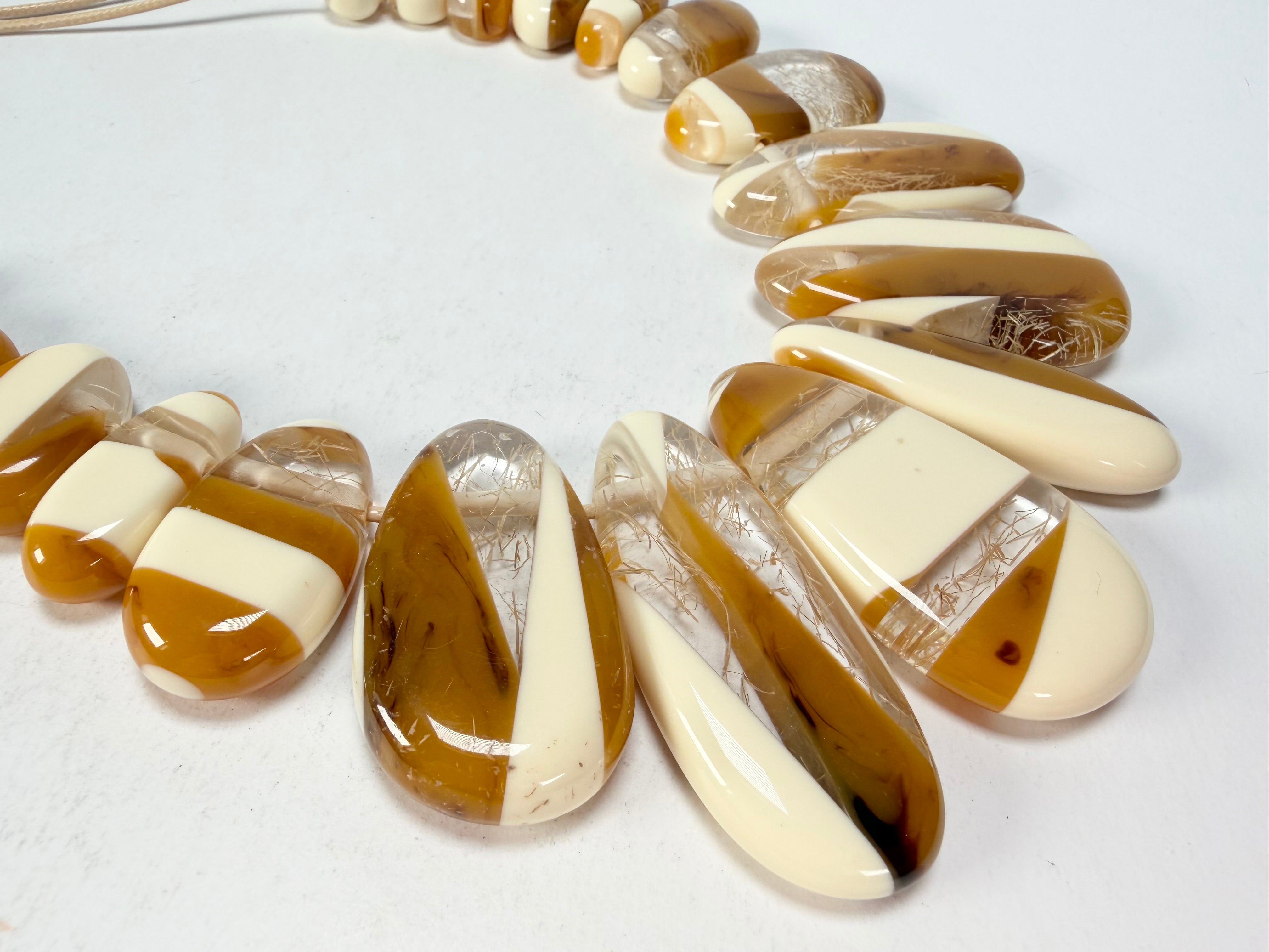 Sobral - Memphis "Marou" Resin Necklace ( 005422 )
