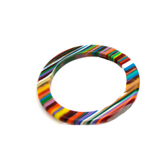 Sobral - Pop Art "PML 06" Solid Resin Bangle ( 002336 )