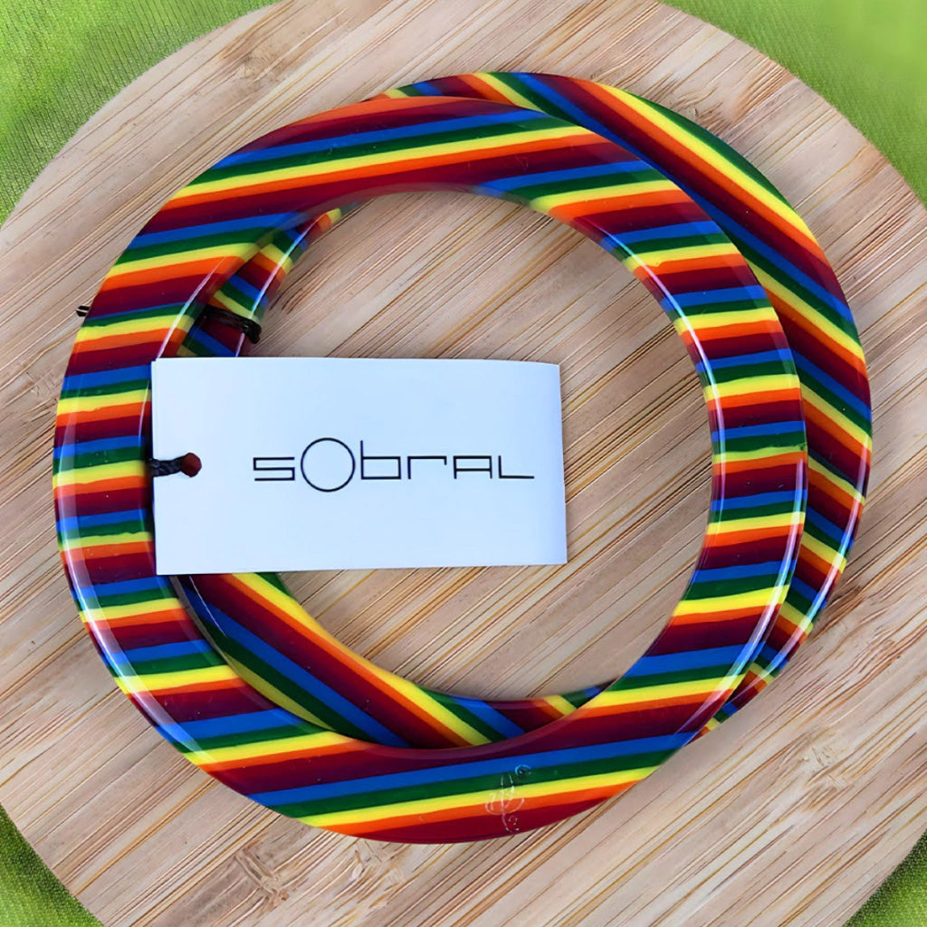 Sobral - Pop Pride "PML 06" Solid Resin Bangle ( 002336 )