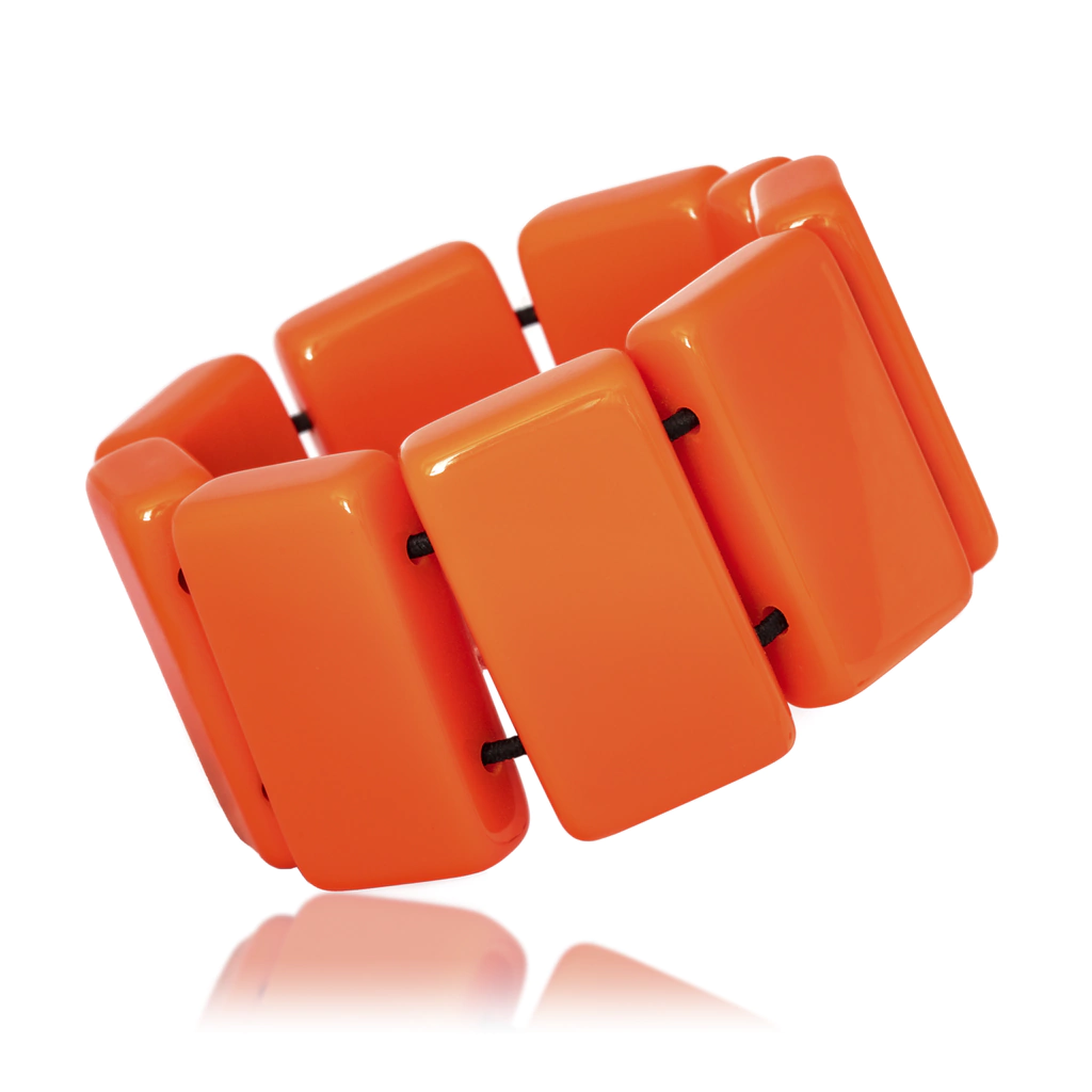 Sobral - Fuego "8 1/2 pçs" Elasticated Resin Bracelet ( 000376 )