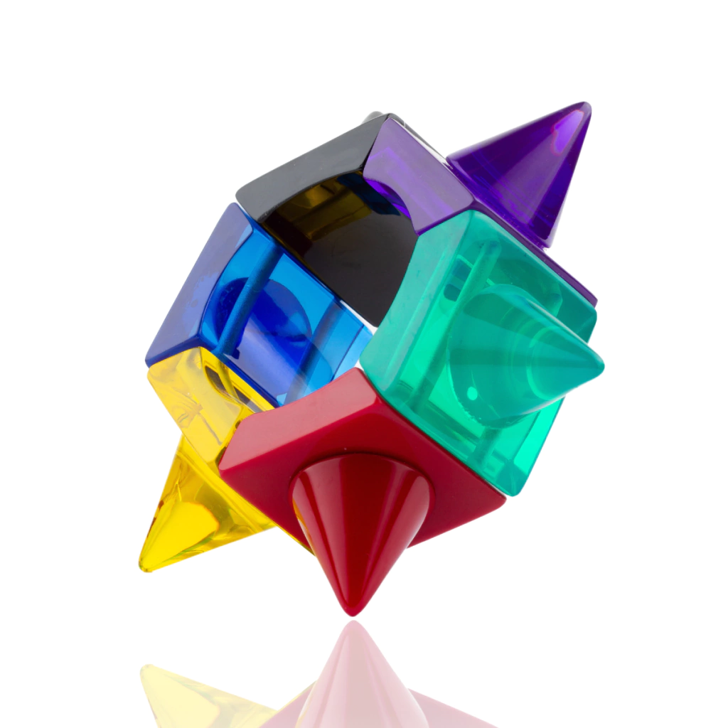 Sobral - Mix 2023 "Sabrina KL" Transparent Mix Resin Bracelet ( 002893 )