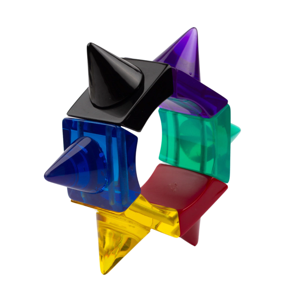 Sobral - Mix 2023 "Sabrina KL" Transparent Mix Resin Bracelet ( 002893 )