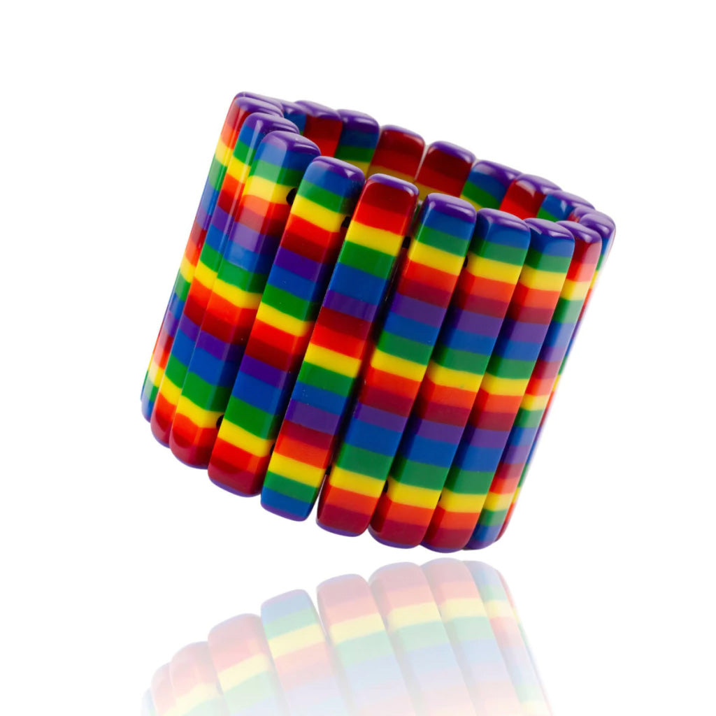 Sobral - Pop Pride "Yasmin" Elasticated Resin Bracelet ( 003137 )