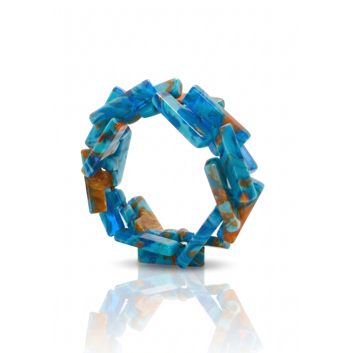 Sobral - Noite Estrelada "1WJP" Elasticated Resin Bracelet ( 003882 )