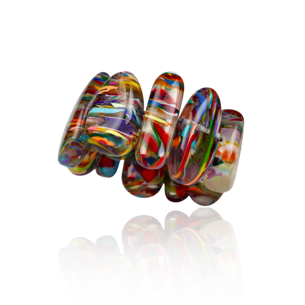 Sobral - Baru "Onda" Elasticated Resin Bracelet ( 005329 )