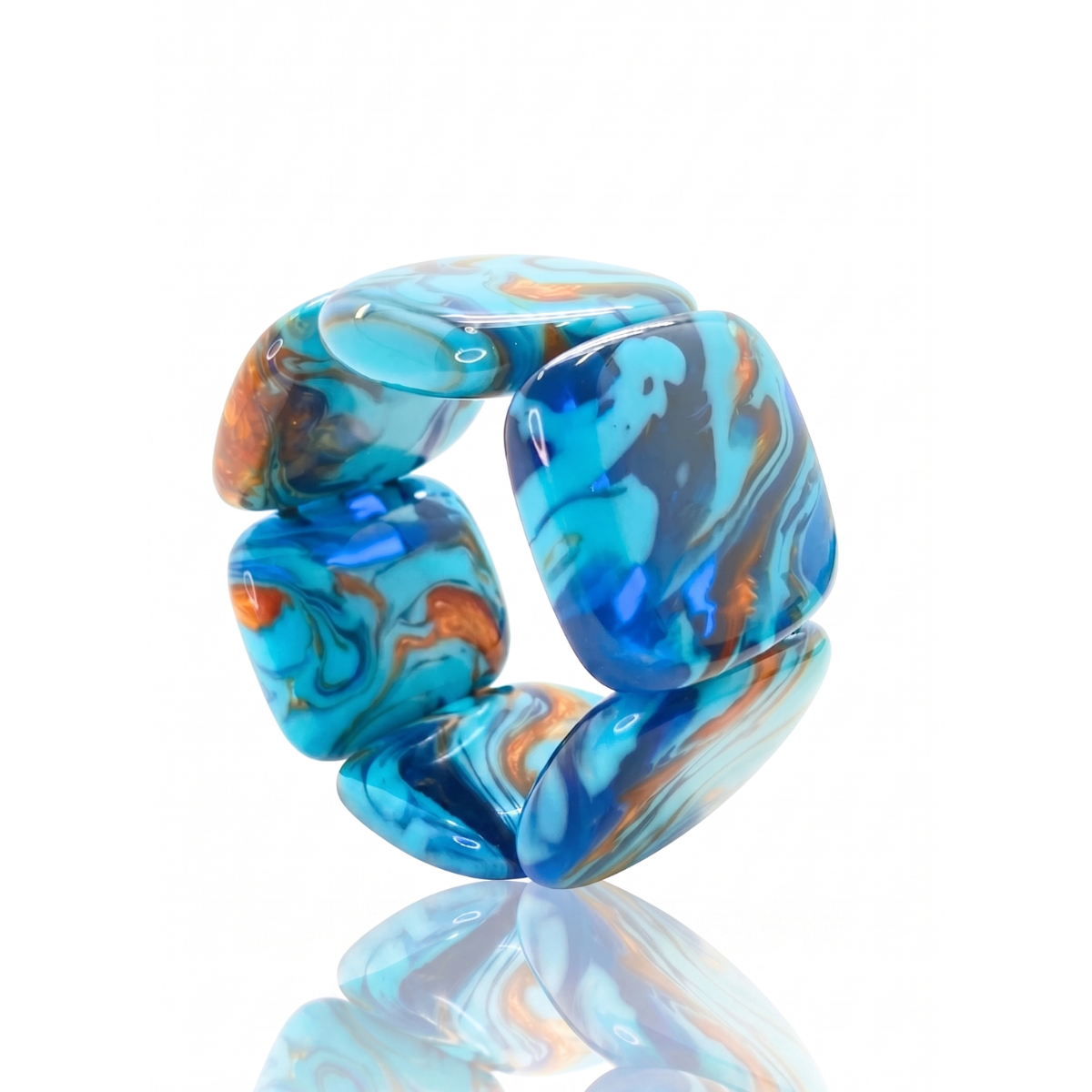Sobral - Noite Estrelada "Margo" Resin Bracelet ( 005443 )
