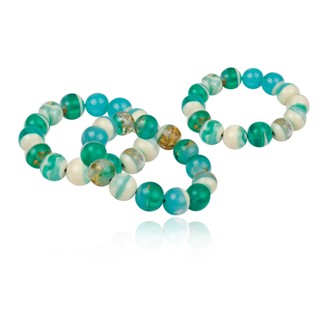 Sobral - Planets "Orbitalis" Neptune Elasticated Resin Bracelet ( 005454 )