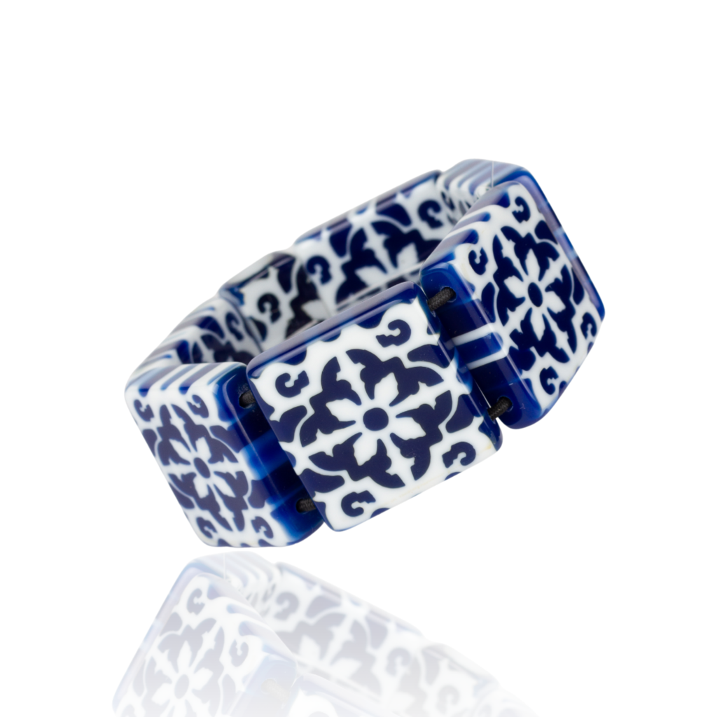 Sobral -  Lisboa "Belém" Elasticated Resin Bracelet ( 005477 )
