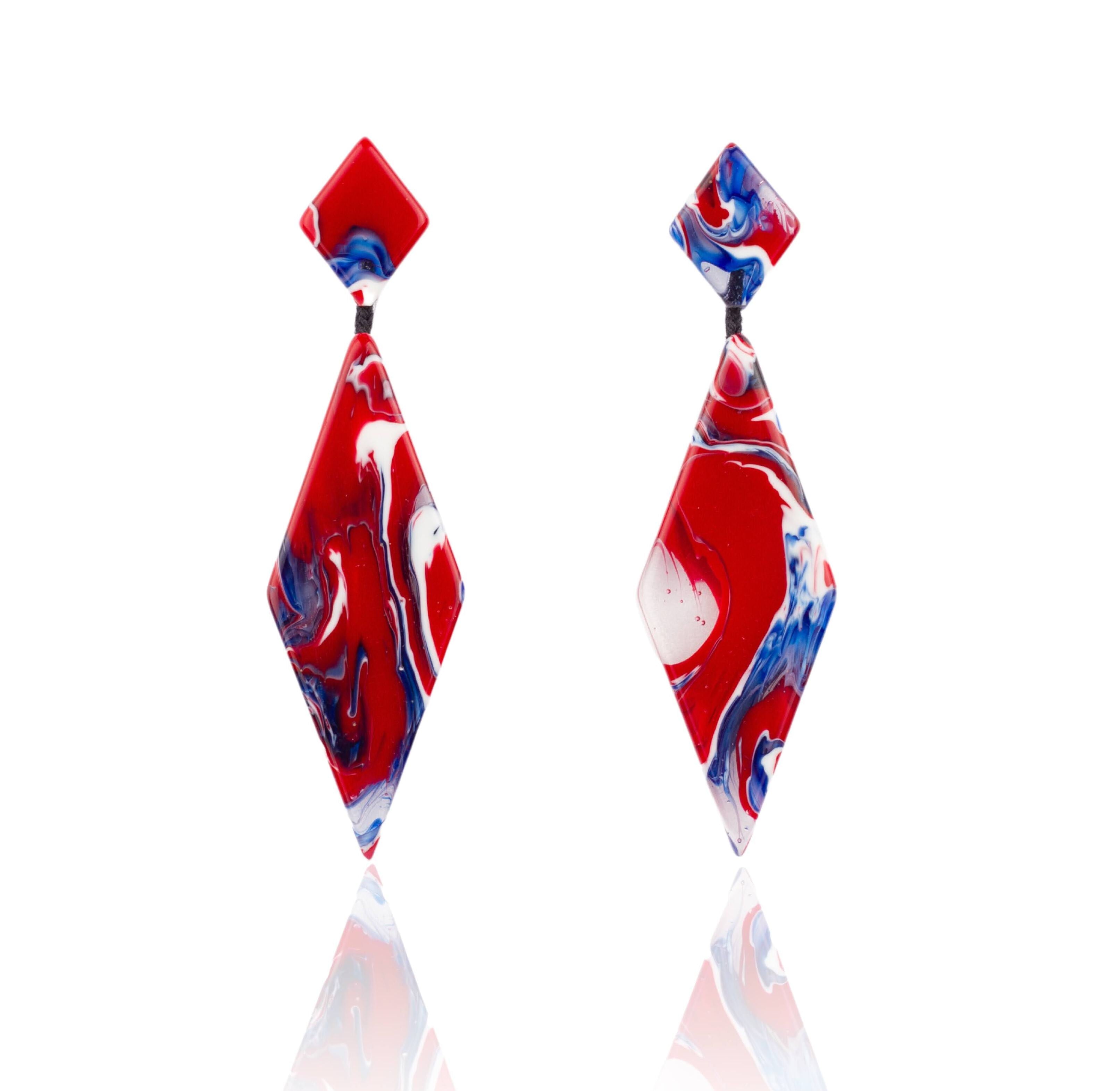 Sobral - Marianne "Marianne" Resin Earrings ( 005364 )